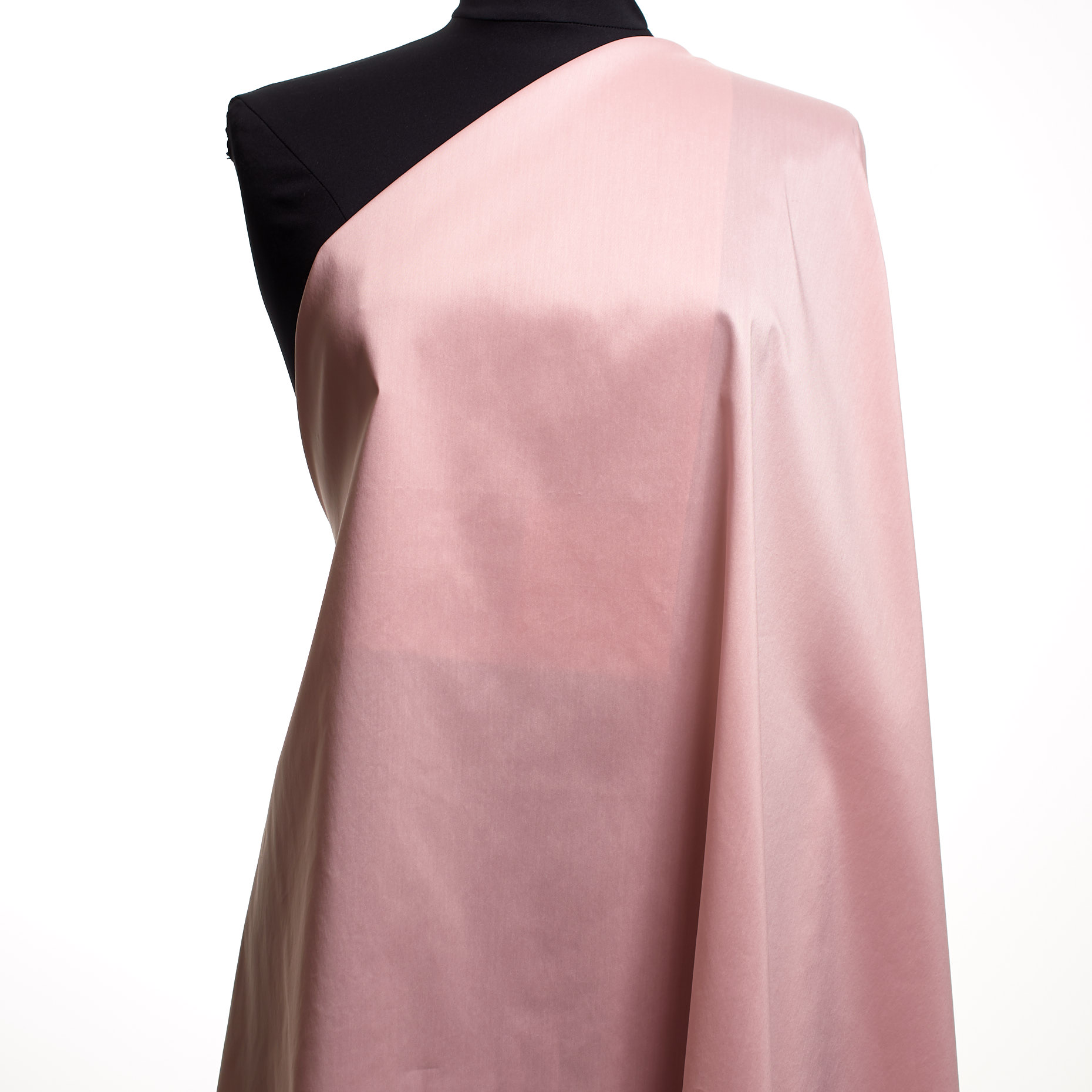 POPLIN, COTTON, ELASTIC, ROSE QUARTZ (F000043372) - Mannequin