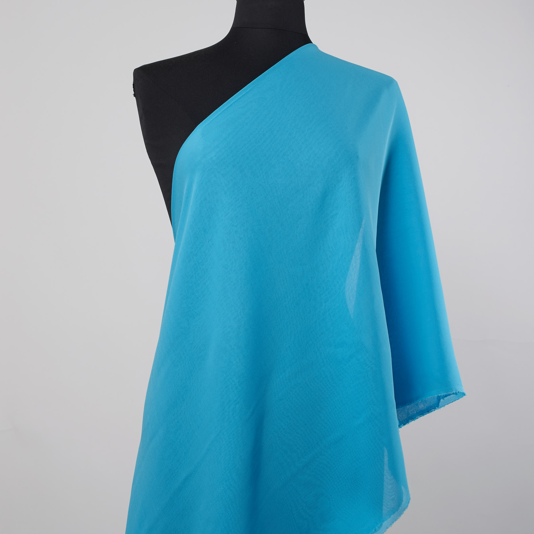 SILK, CHIFFON, BLUE TOPAZ (F000021777) - Mannequin