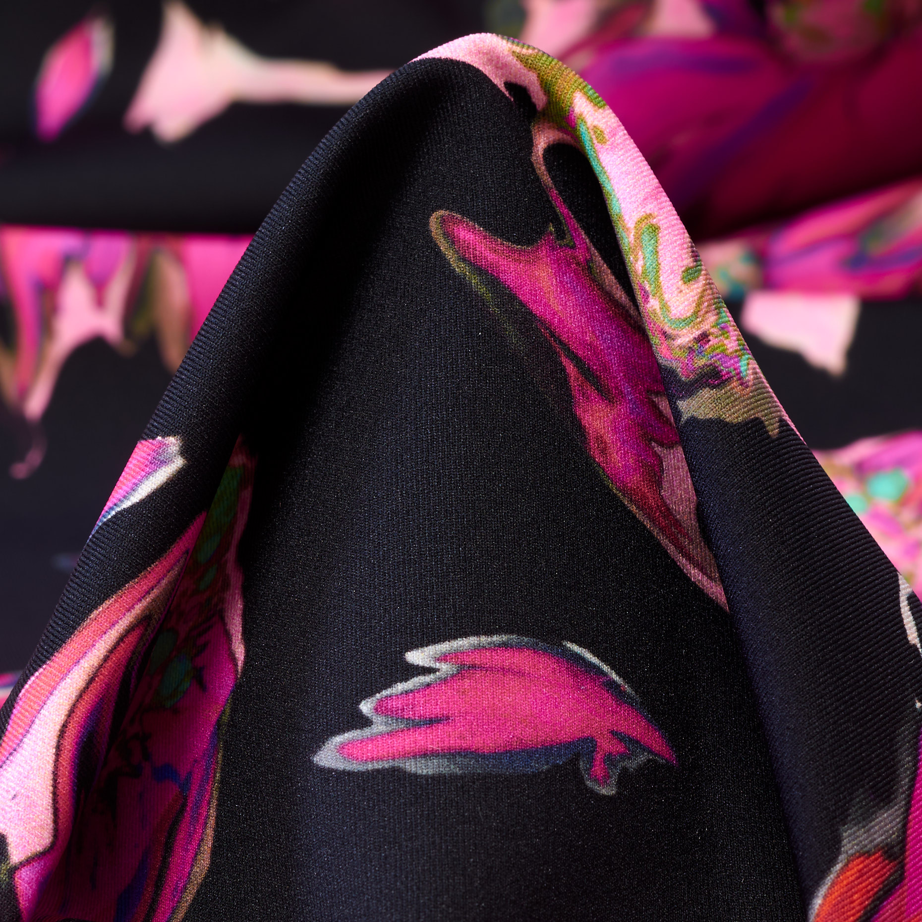 Techno Jersey, Floreal, Alta Elasticidad, Color mix (F000042680)