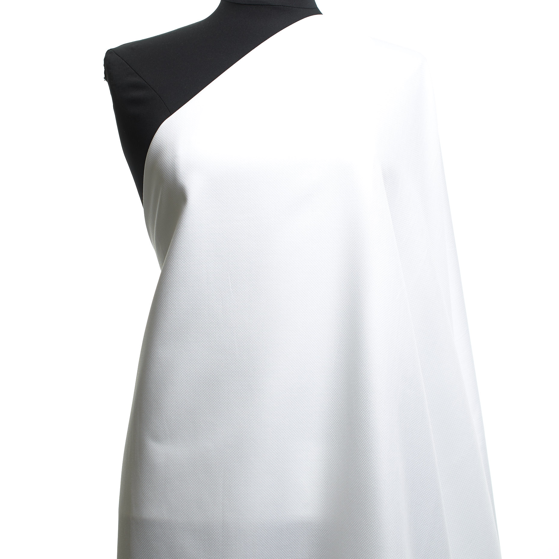 PIQUÉ, VISCOSE, OPTICAL WHITE (F000039166) - Mannequin
