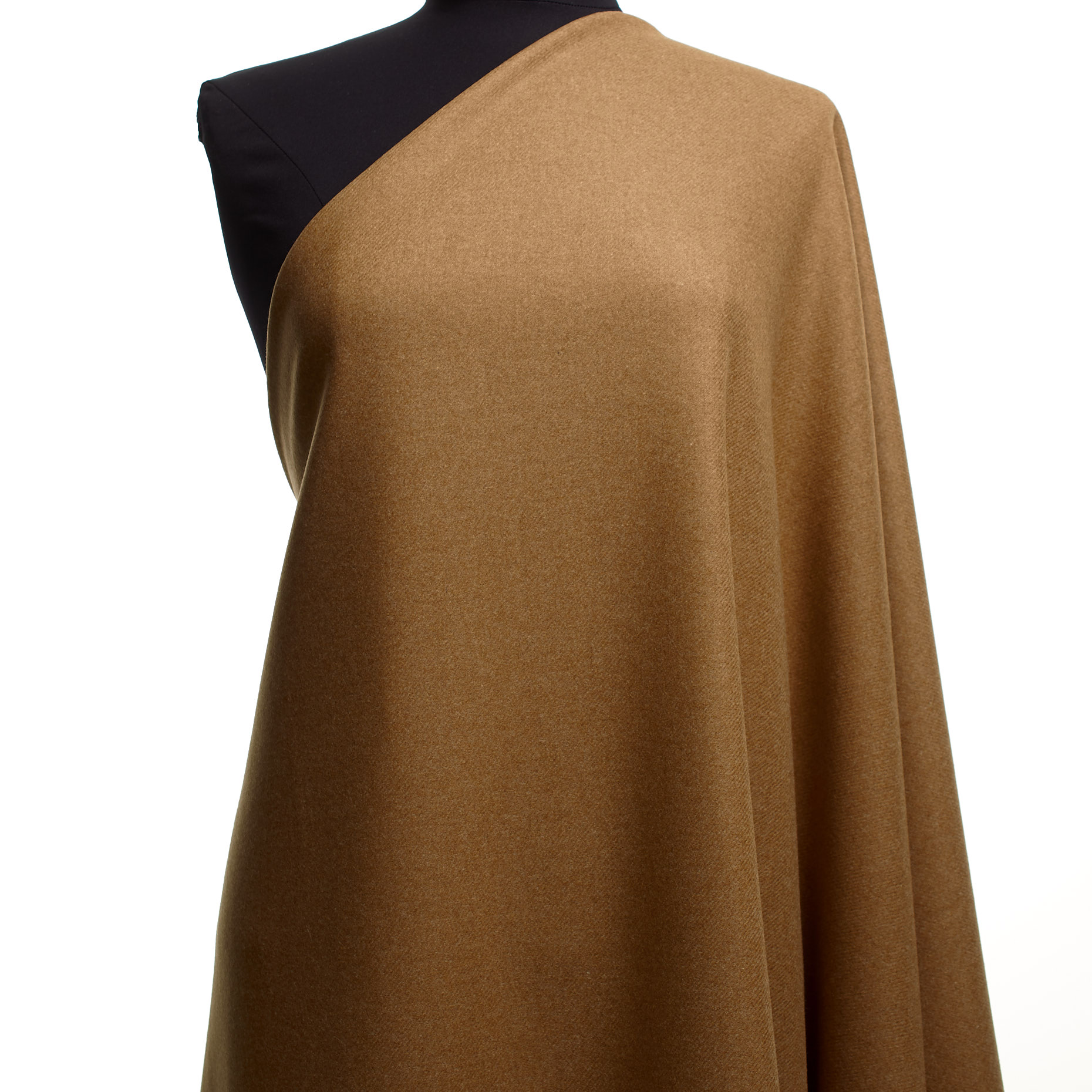 FLANNEL, VIRGIN WOOL, ICED COFFEE (F000042462) - Mannequin