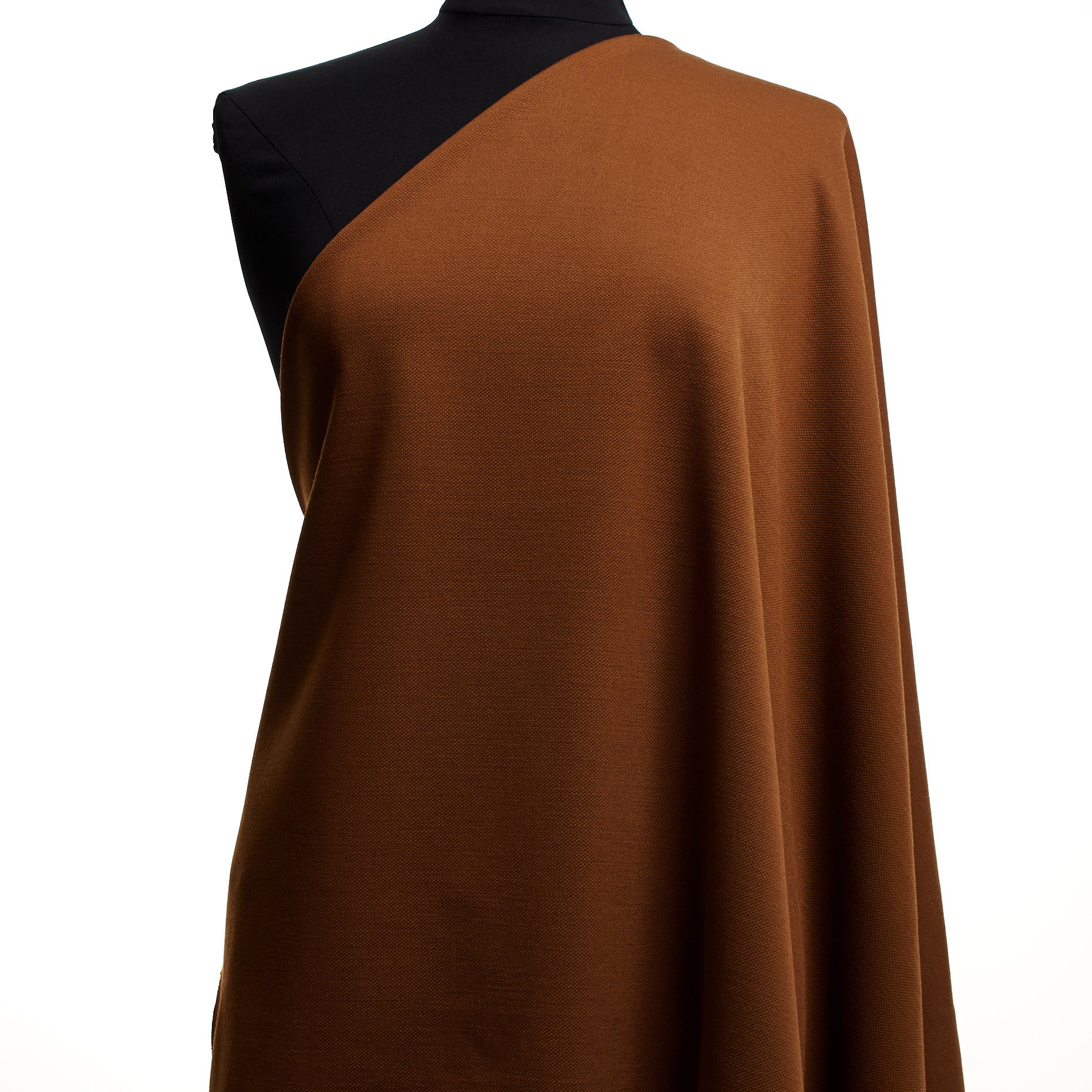 JERSEY, VIRGIN WOOL, ELASTIC, GINGER BREAD (F000043768) - Mannequin