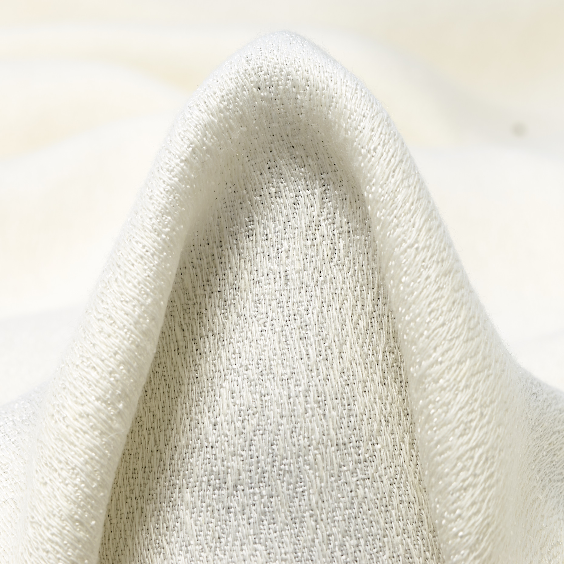JACQUARD, LINEN, VISCOSE, SNOW WHITE (P000004970)