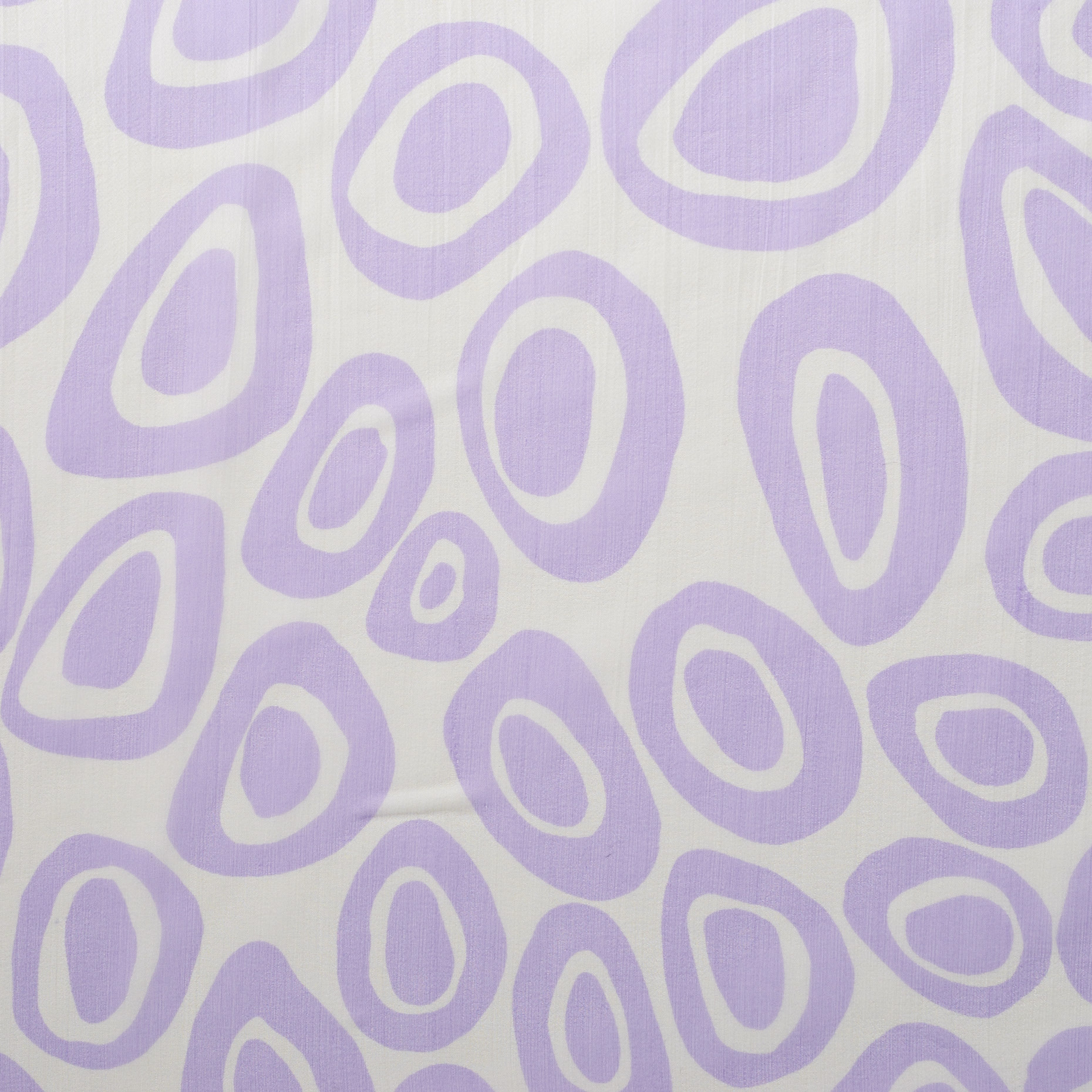 Seide, Chiffon, Bedruckt, Aster Purple (F000026768) - Gewebe