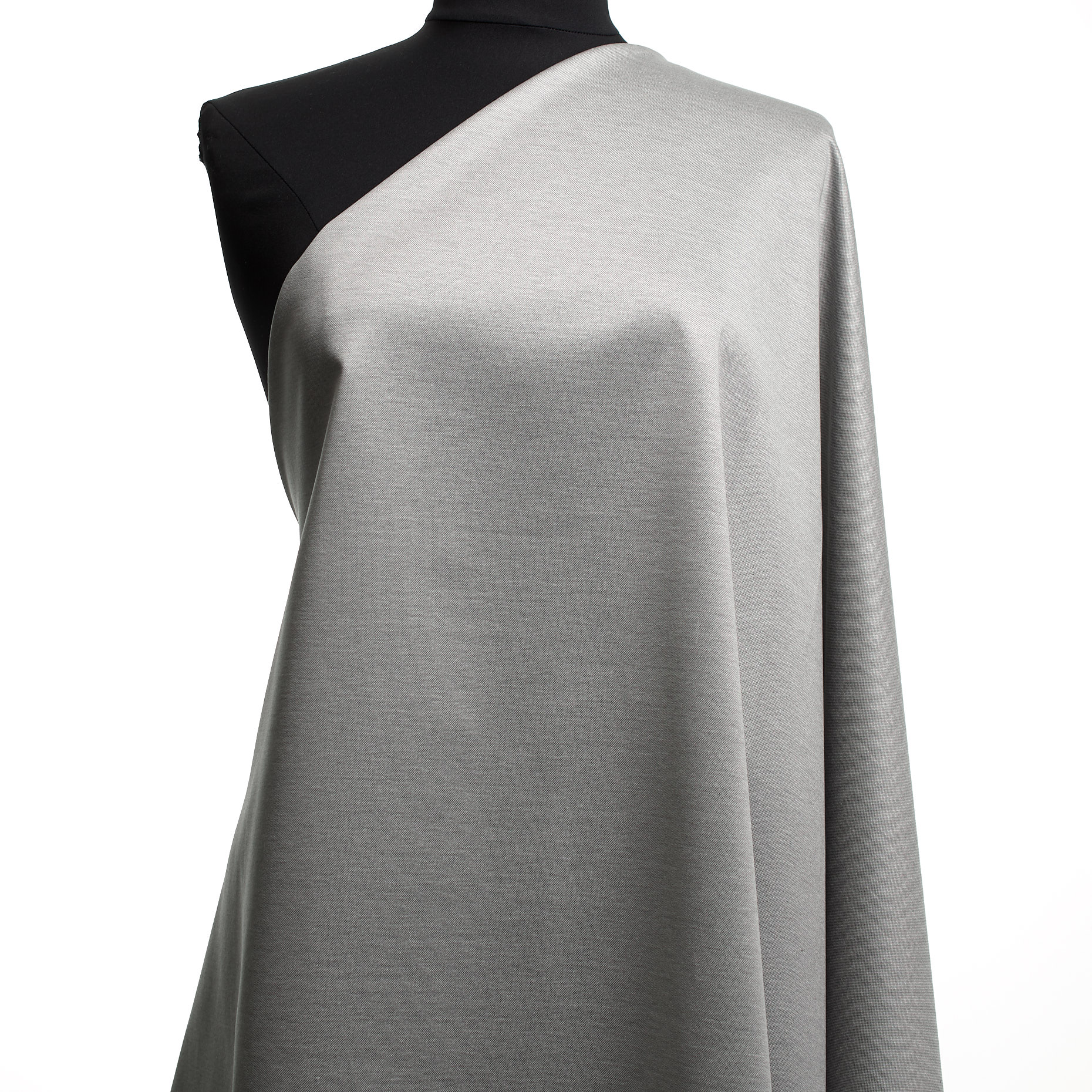 PIQUÉ, COTTON, MINERAL GRAY (F000044932) - Mannequin