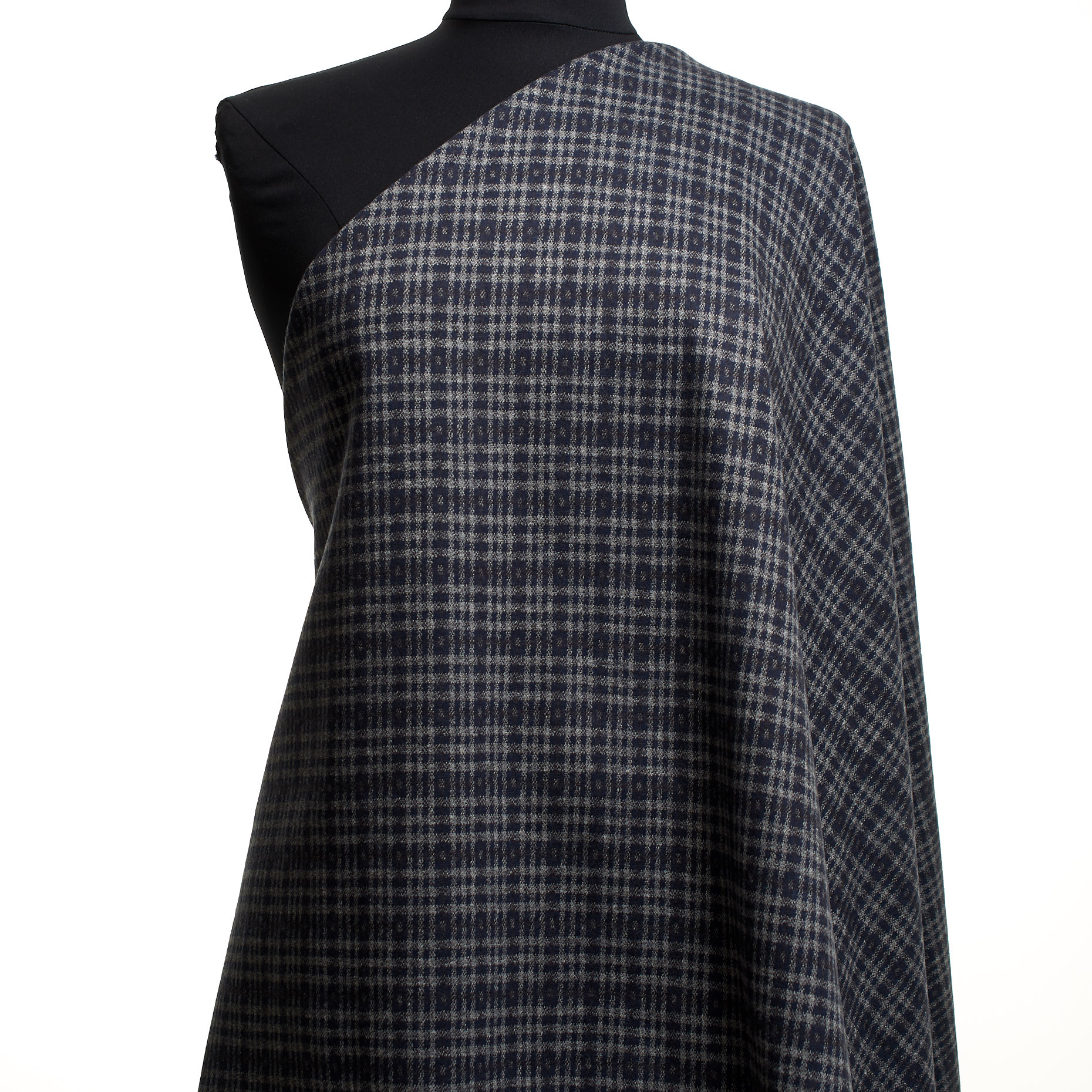 JERSEY, JACQUARD, COTTON, PALOMA&BLUE INDIGO (F000045192) - Mannequin