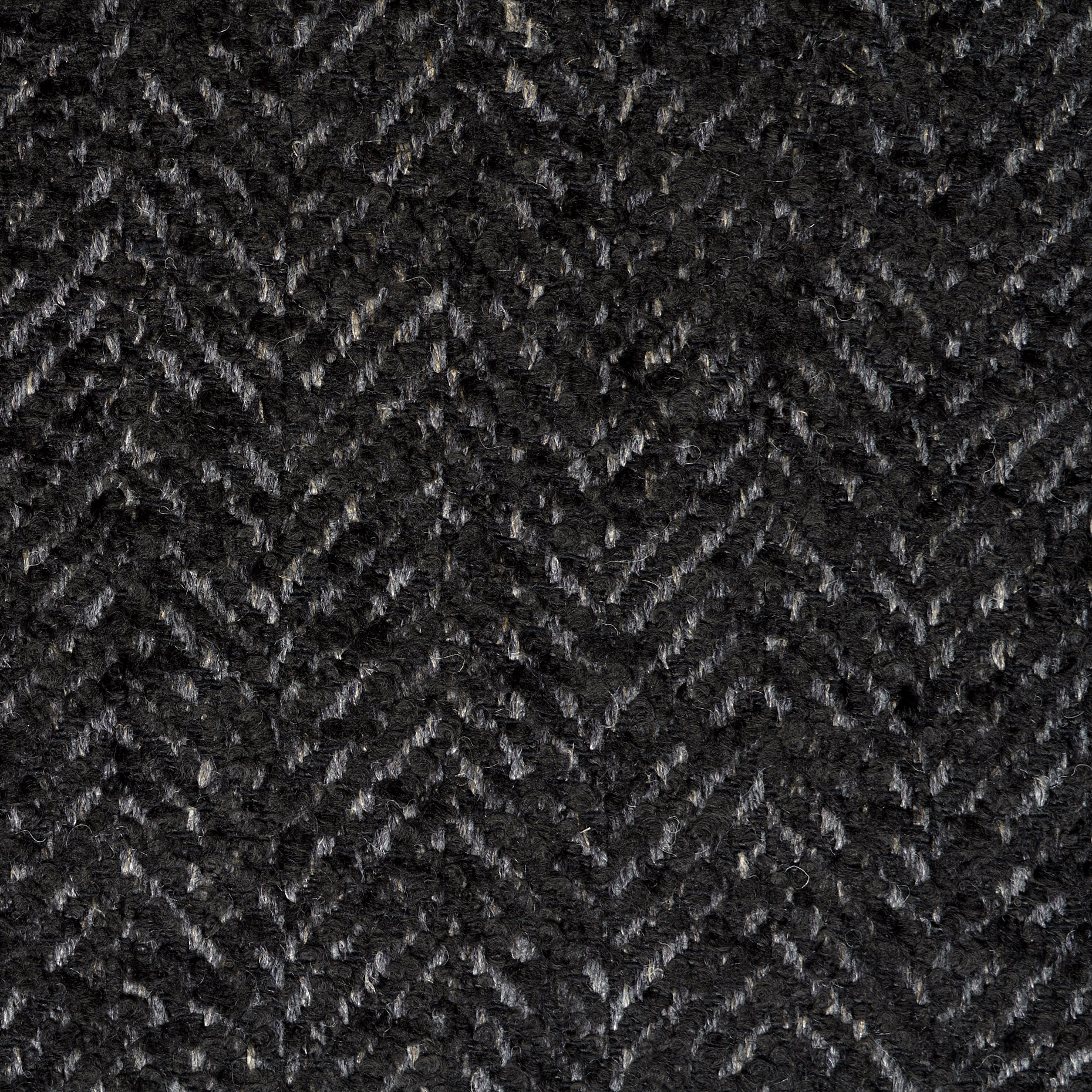 HERRINGBONE, WOOL BLEND, ANTHRACITE (F000044524) - Texture