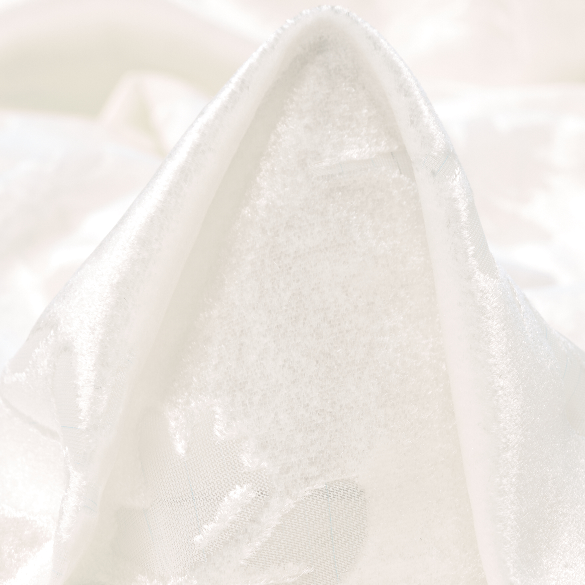 DEVORE, VISCOSE, FLORAL, SNOW WHITE (F000036211)