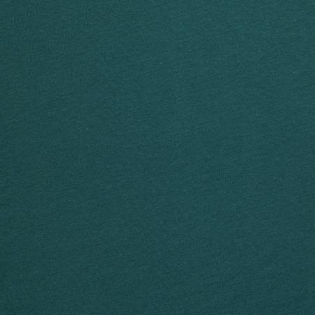 SINGLE JERSEY, COTTON, TEAL GREEN (F000030935) - Texture