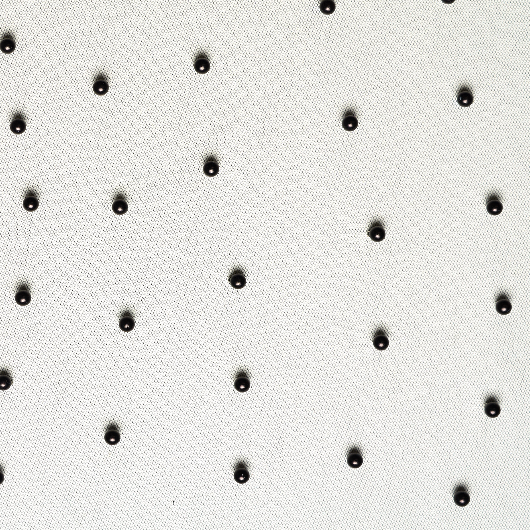 Тюль, Вышивка, Jet Black (F000035129) - Ткань