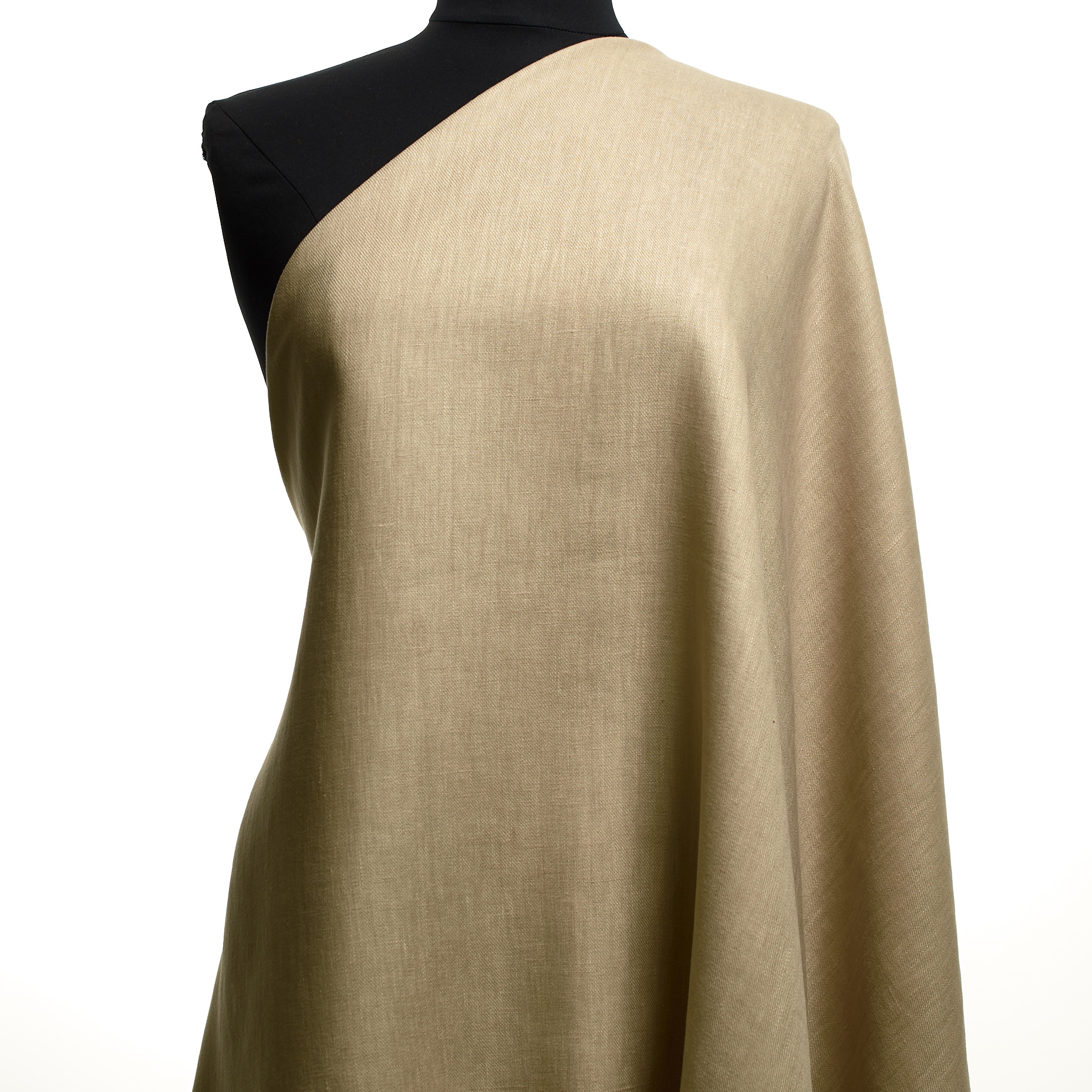 TWILL, LINEN, FEATHER GRAY (T0000702) - Mannequin