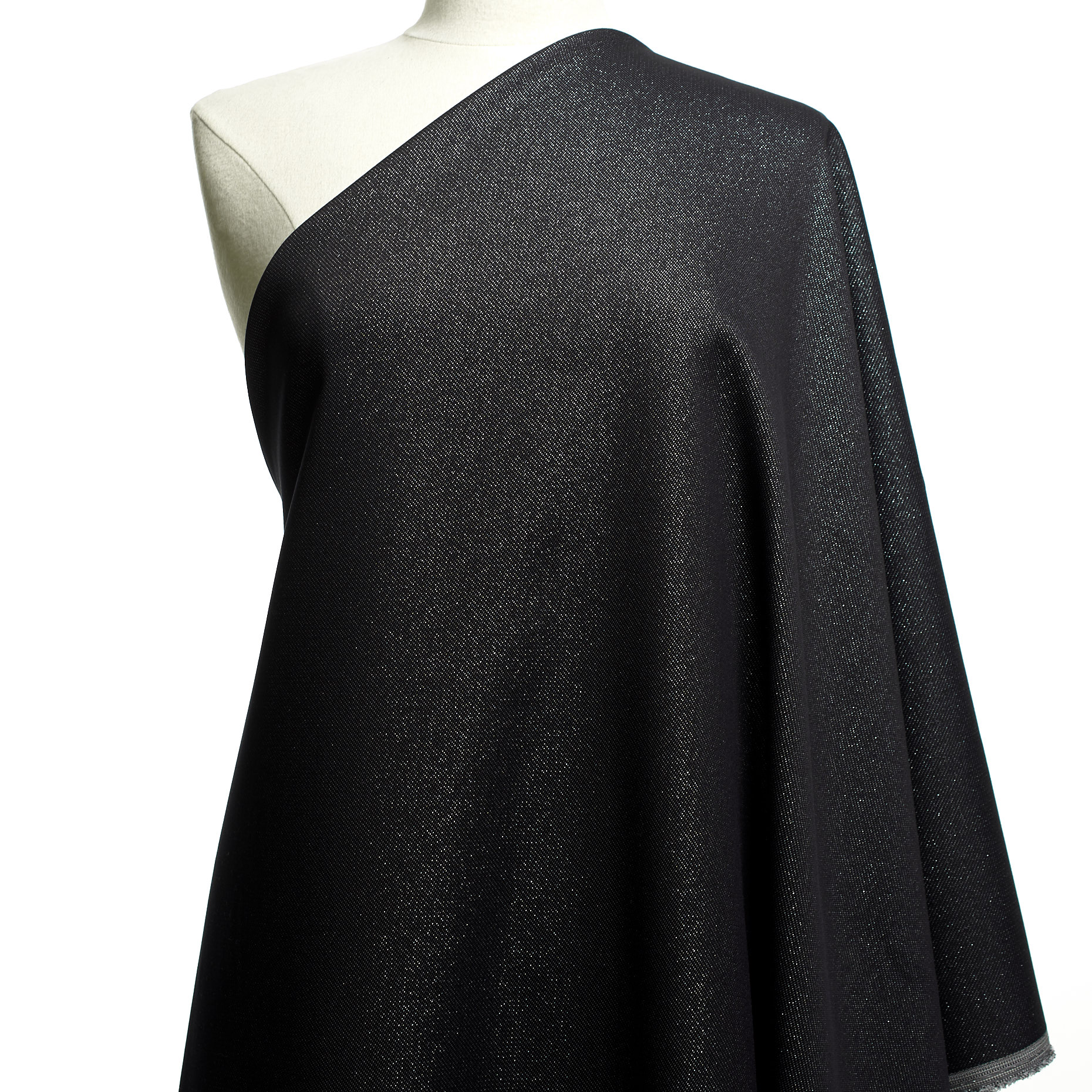 Jacquard Double, Cotone Elastico, Blackened Pearl (F000041380) - Manichino