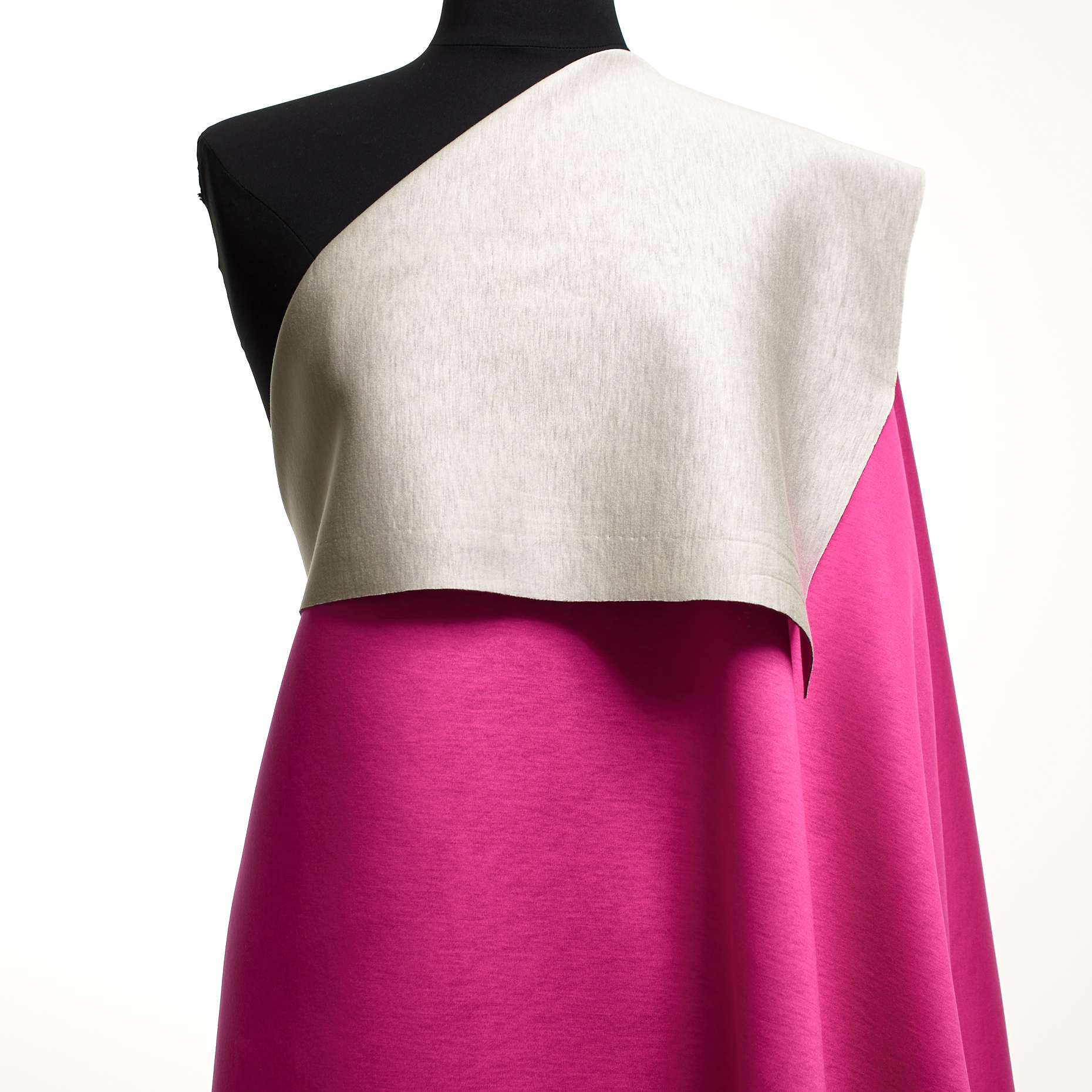 JERSEY, NEOPRENE, BONDED, PINK SUNSET (F000029659) - Mannequin