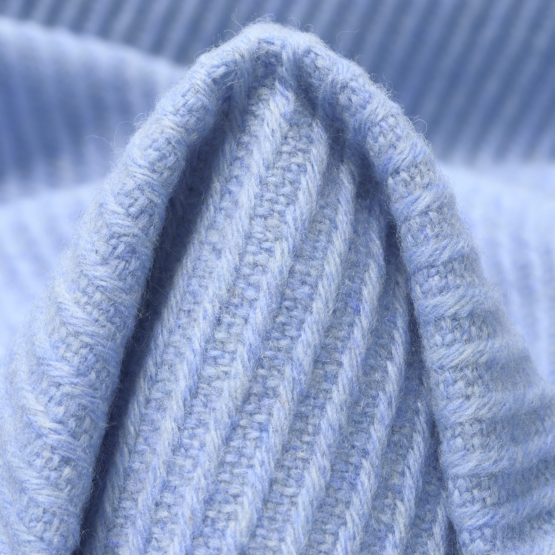 TWILL, VIRGIN WOOL, MELANGE, AIRY BLUE (F000047858)