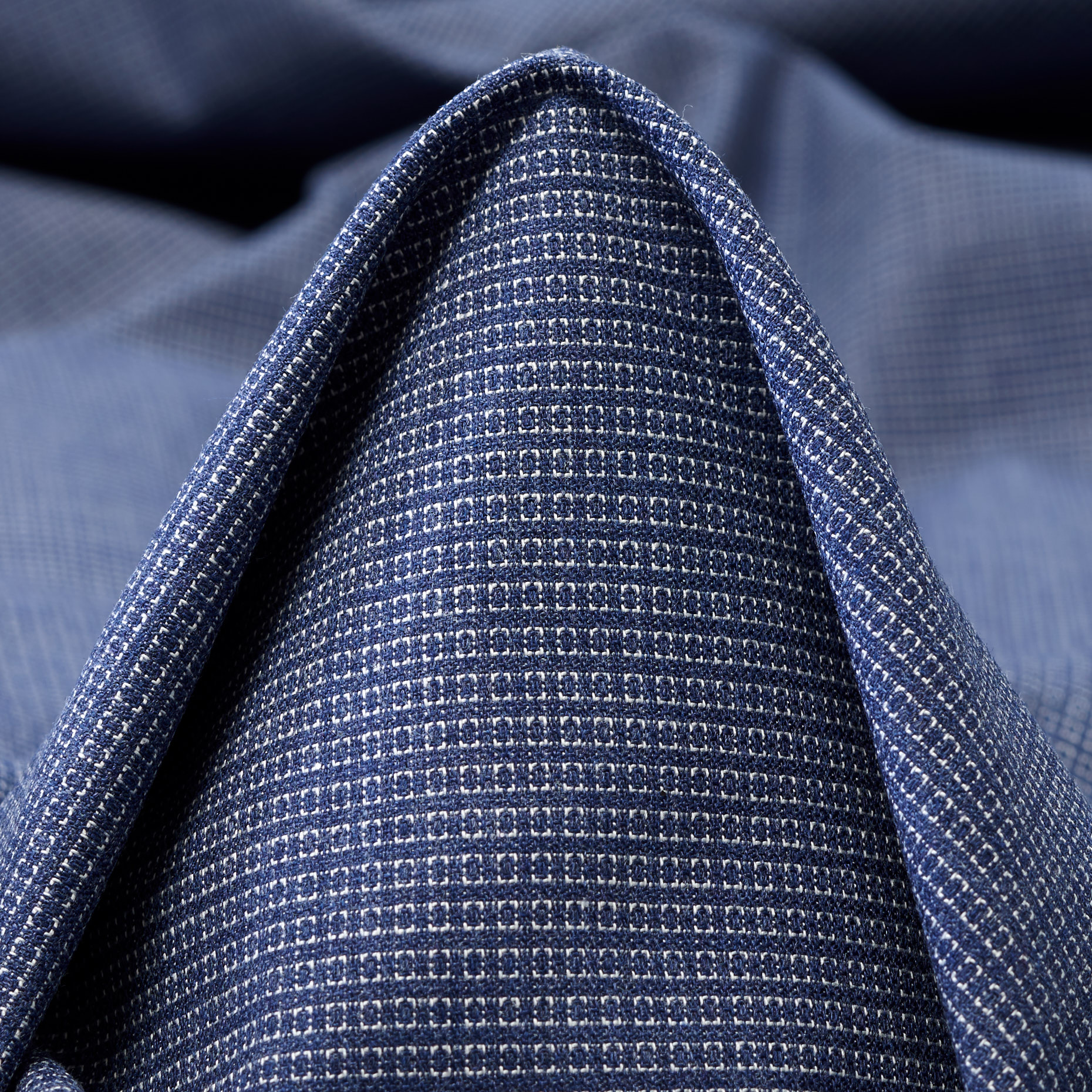 Algodón, Elástico, Micro Design, Denim Blue (F000042220)