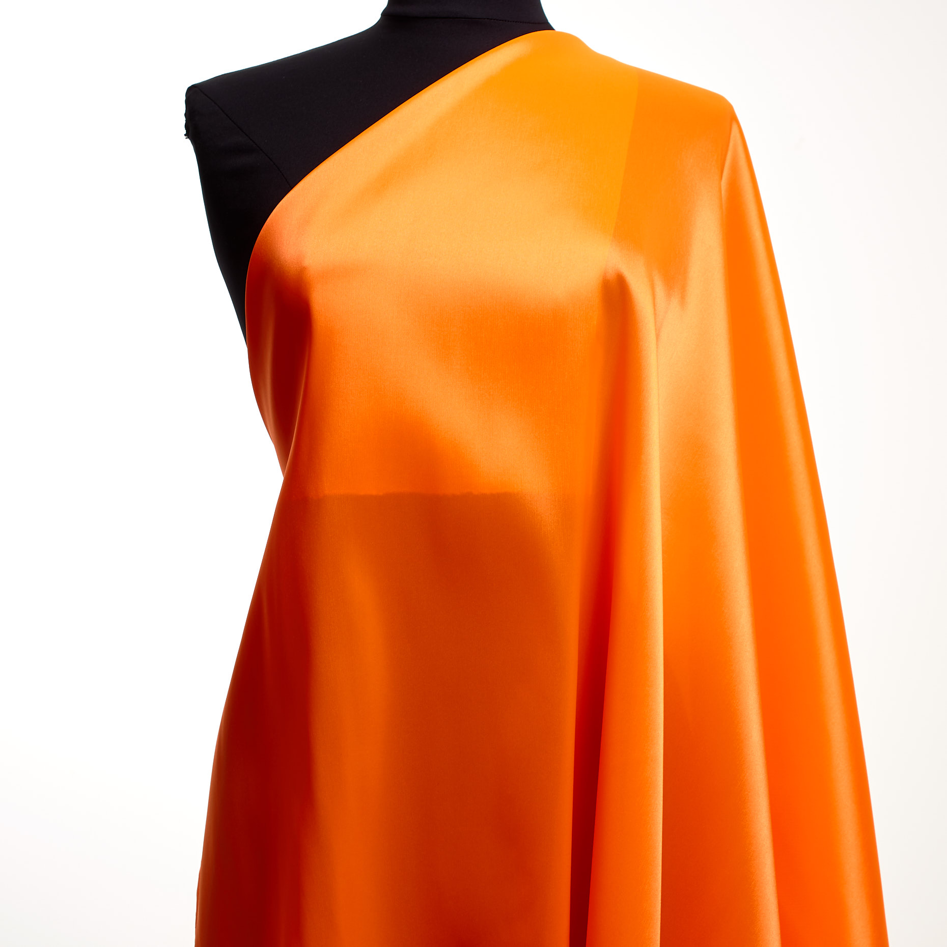 LINING, ACETATE, NEON ORANGE (F000043581) - Mannequin