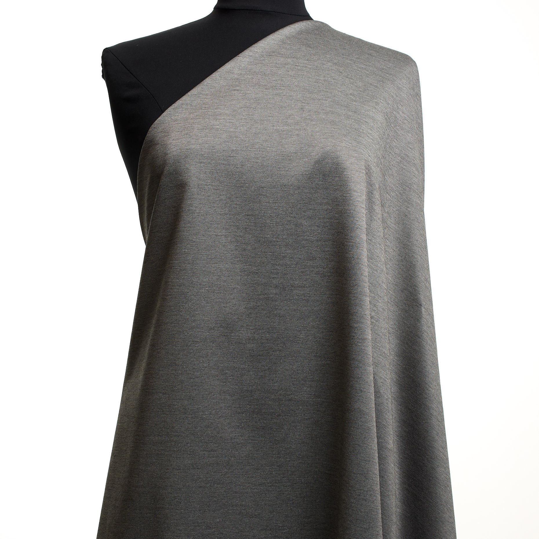 PIQUÉ, COTTON, CHISELED STONE (F000044931) - Mannequin