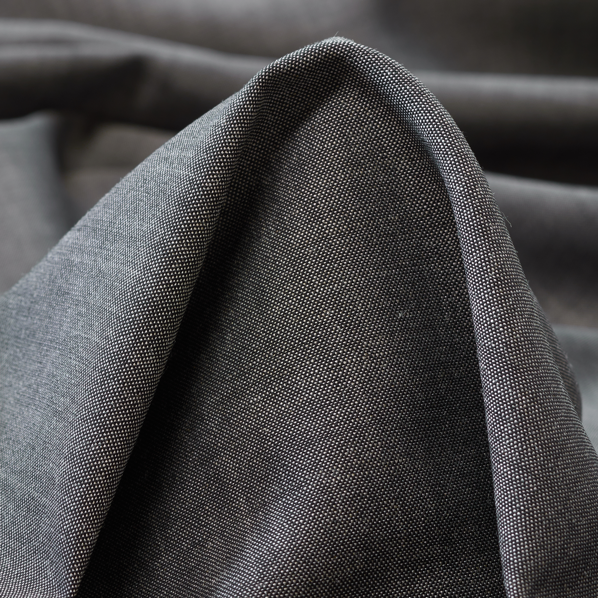 Элитная Шерсть, Мохер, Меланж, Ebony (F000035815)