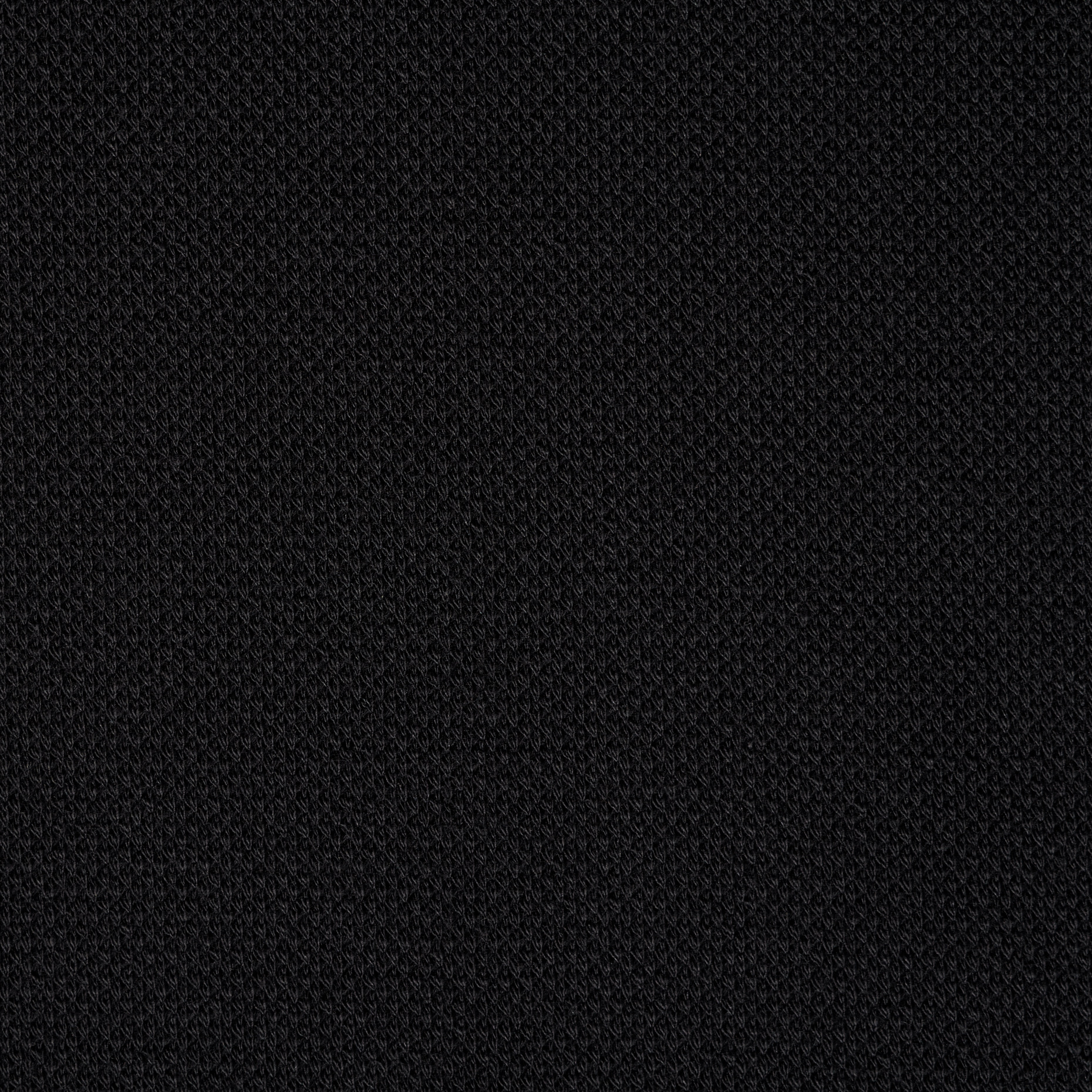 DOUBLE, JERSEY, COTTON, JET BLACK (T0000684) - Texture
