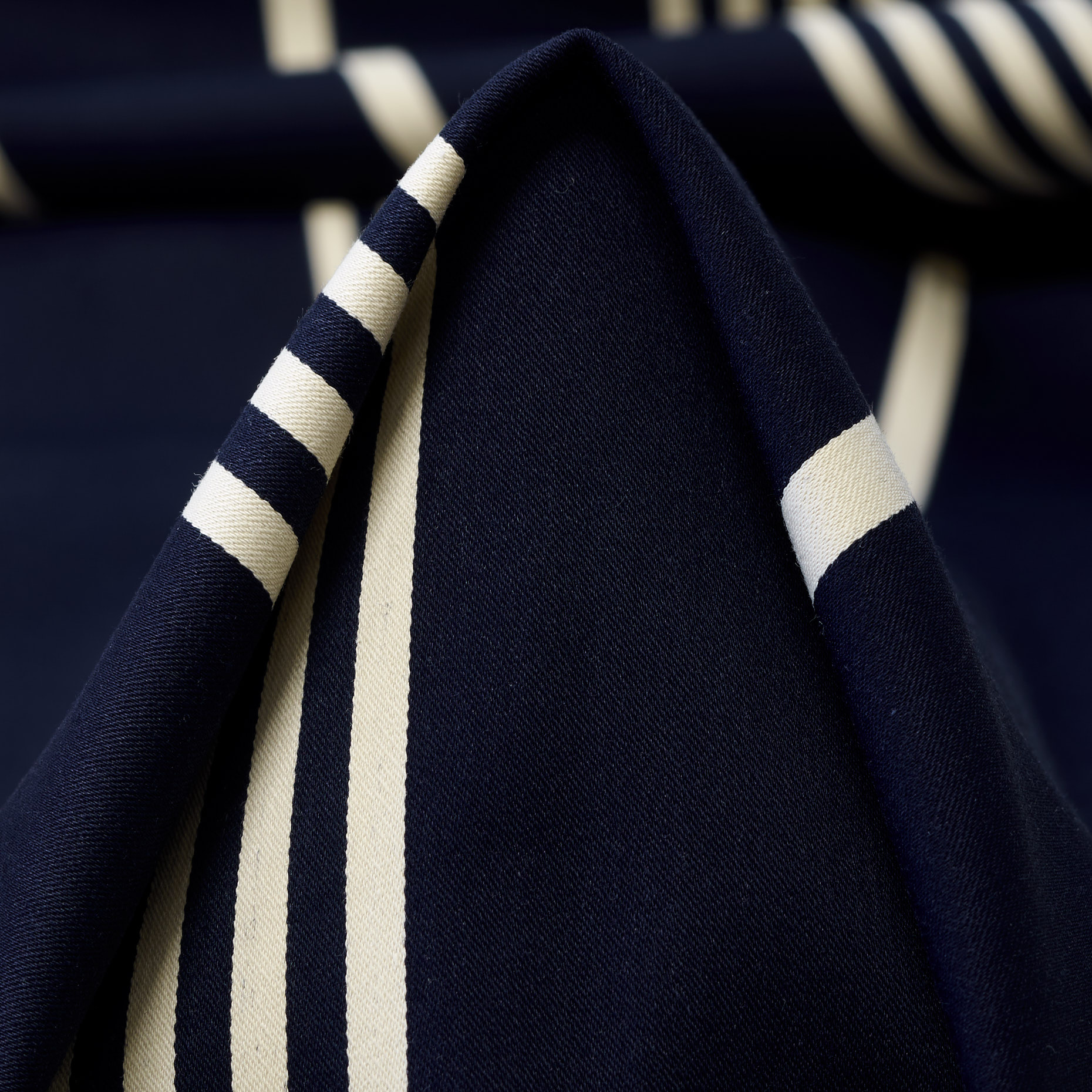 Твил, Хлопок, Стрейч, Dark Sapphire&Almond (F000043235)