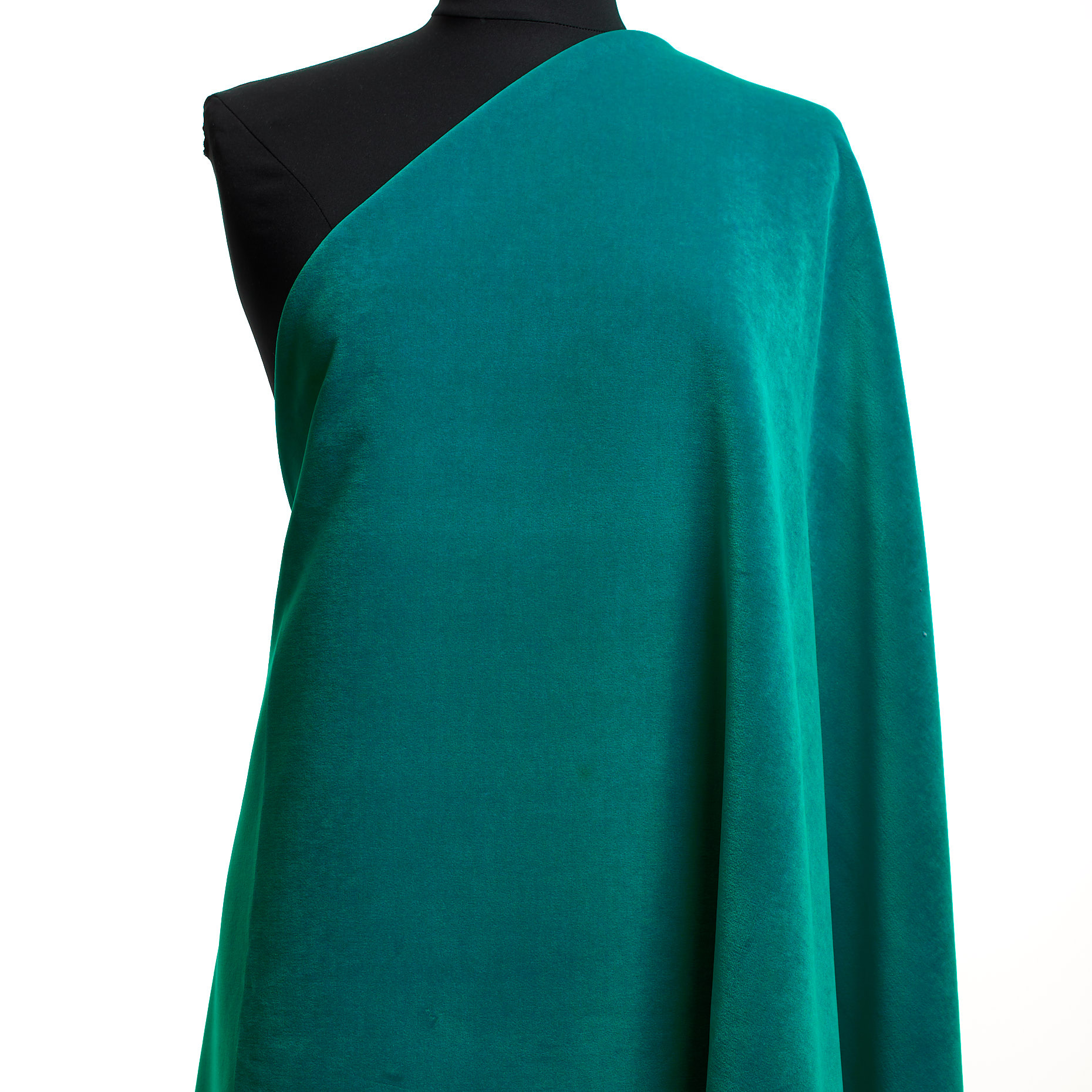 VELVET, COTTON, TROPICAL GREEN (C0003640) - Mannequin
