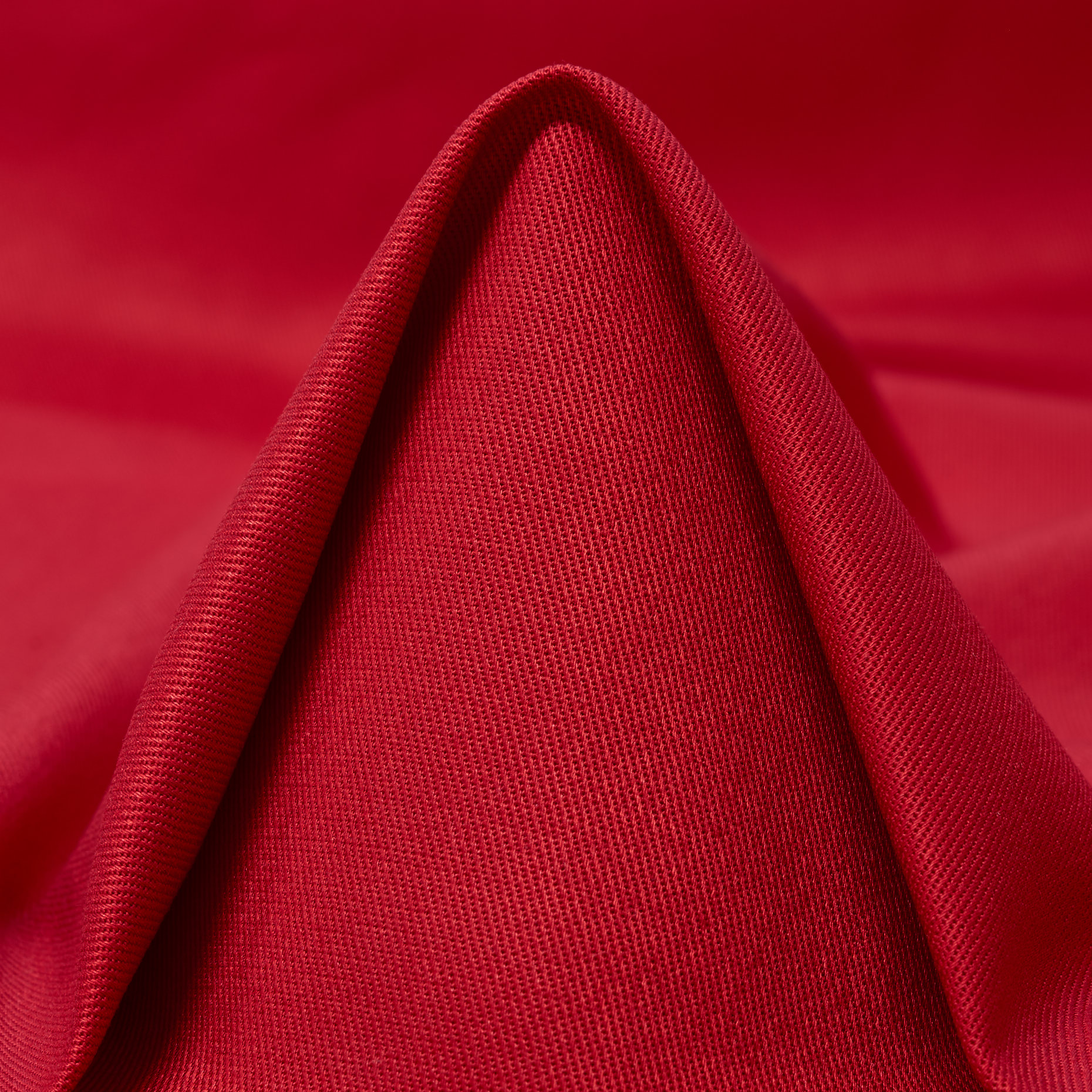 TWILL, LYOCELL COTTON, ELASTIC, LIPSTICK RED (F000046330)
