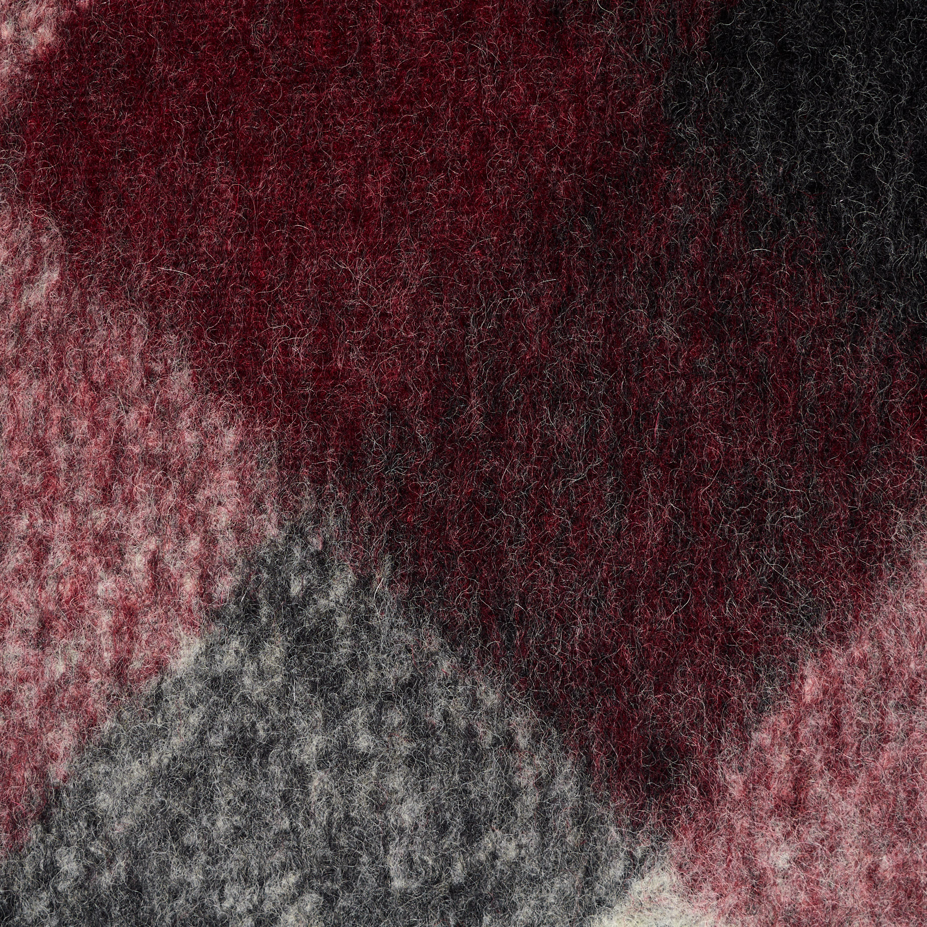 Wełna zgrzebna, Mieszanka wełny, Merlot&White Onyx (F000043968) - Tkana