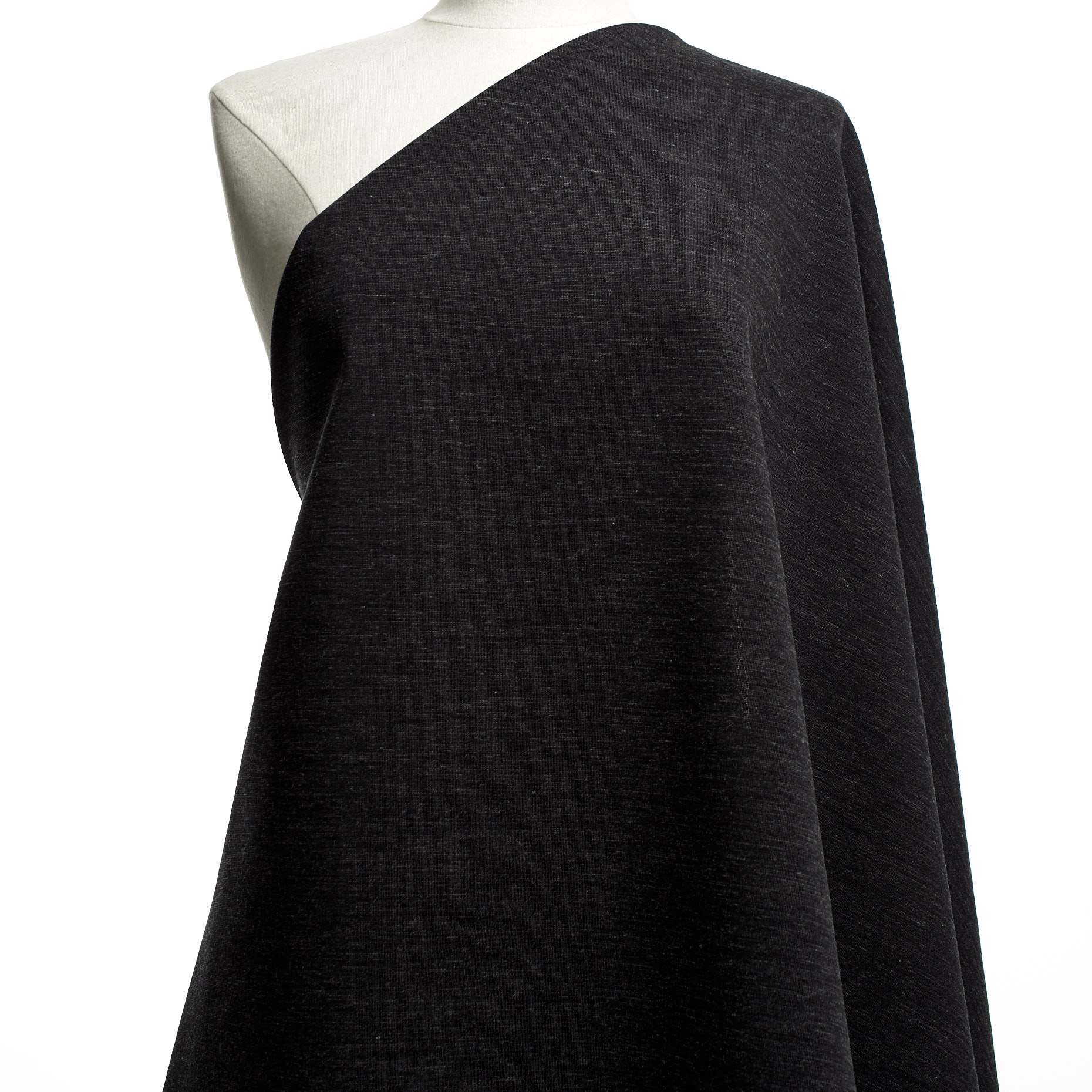 JERSEY, PUNTO MILANO, WOOL BLEND, STONE (F000043780) - Mannequin