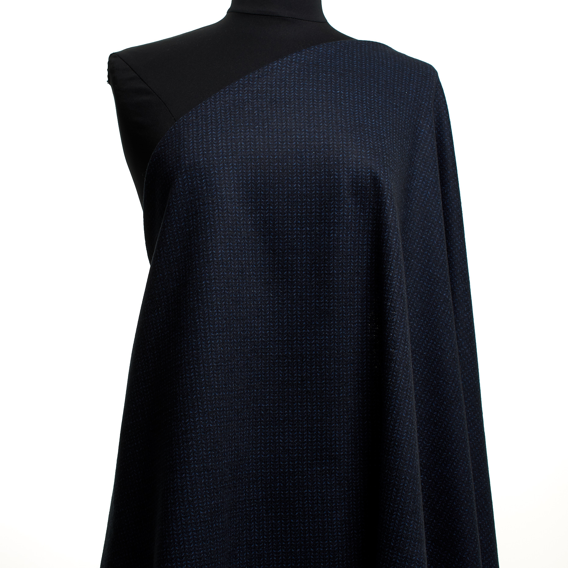 JERSEY, WOOL BLEND, MICRO DESIGN, VULCAN (F000048006) - Mannequin