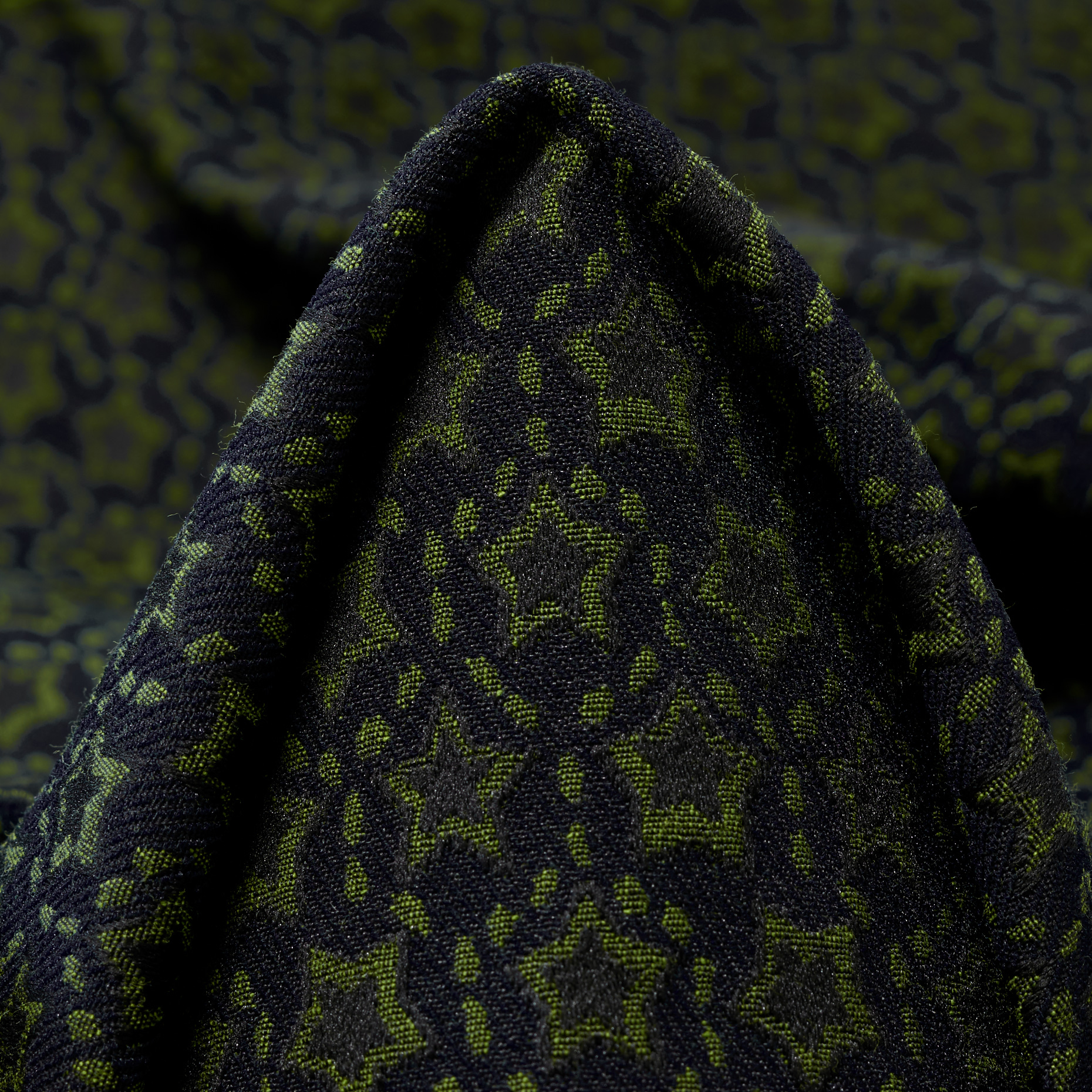Jacquard, Algodón Mix, Micro Design, Pale Kiwi (F000047889)