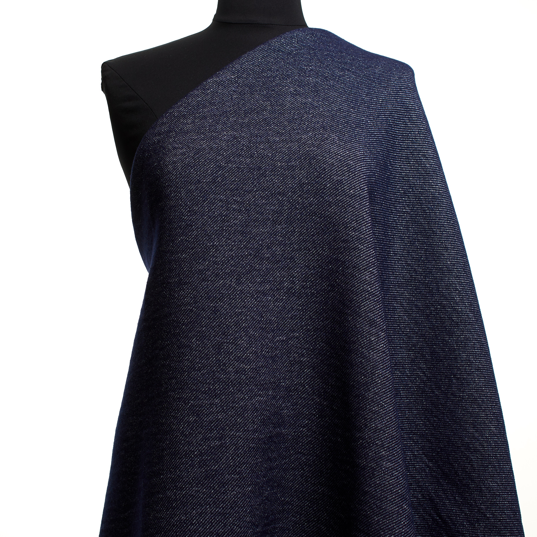 DOUBLE, TWILL, COTTON, MEDIEVAL BLUE (F000047655) - Mannequin