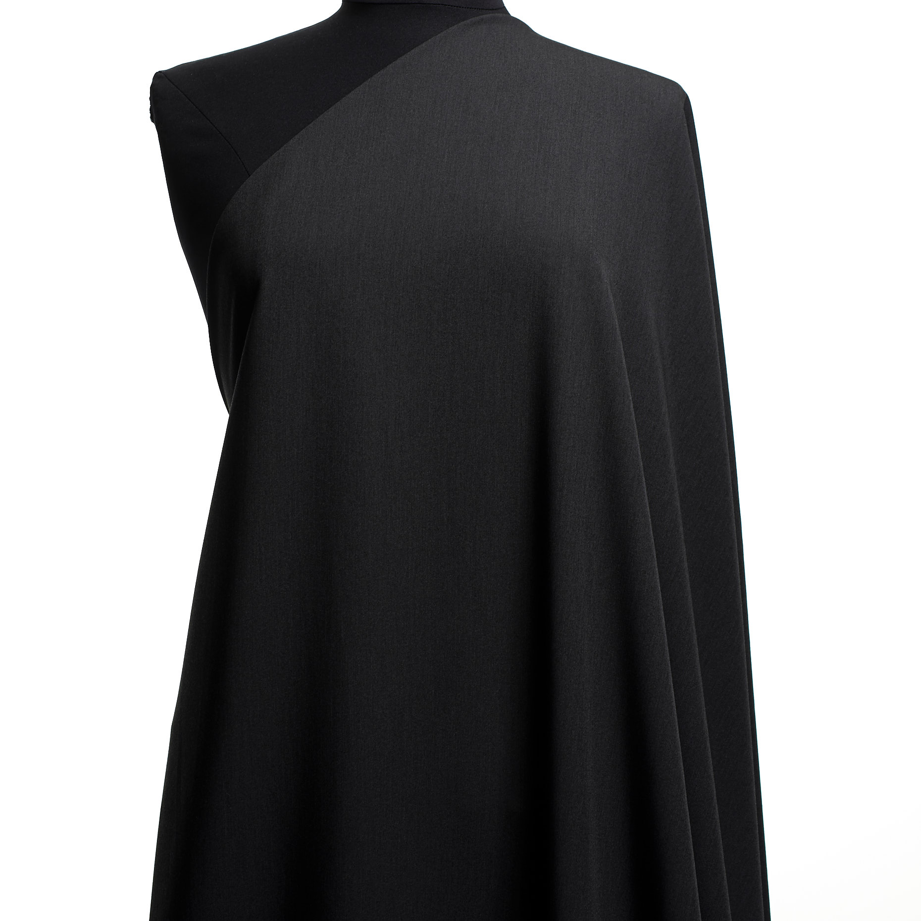 TWILL, VISCOSE BLEND, MELANGE, PAVEMENT (F000039994) - Mannequin