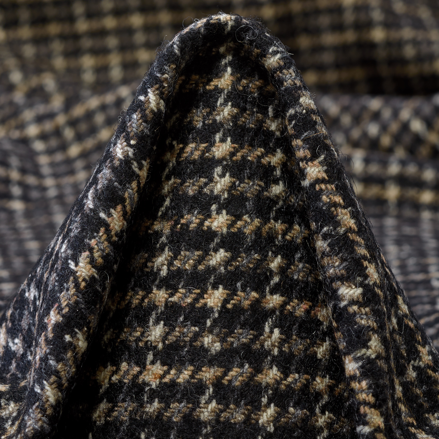 WOOL, CHECK, CAVIAR&IRISH CREAM (F000047321)