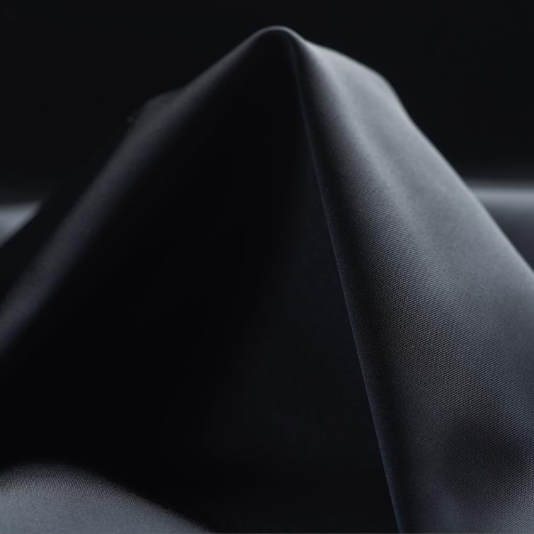 SATIN, ELASTIC, MIDNIGHT BLUE (F000029464)