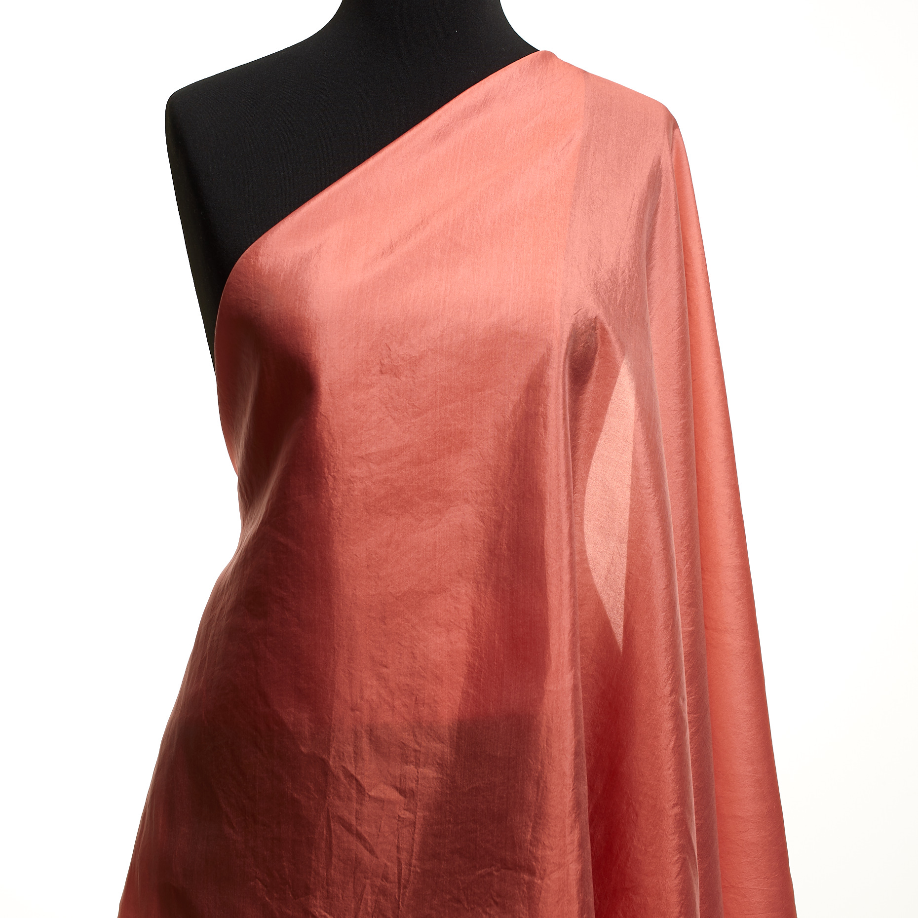 SATIN, SILK, SHIMMERING, LOBSTER BISQUE (F000049284) - Mannequin