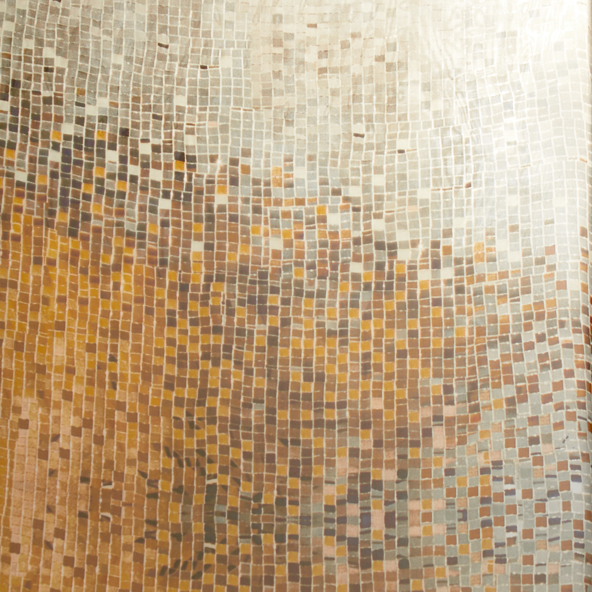 Chiffon, Seide, Bedruckt, Brickstone (F000031895) - Schaufensterpuppe