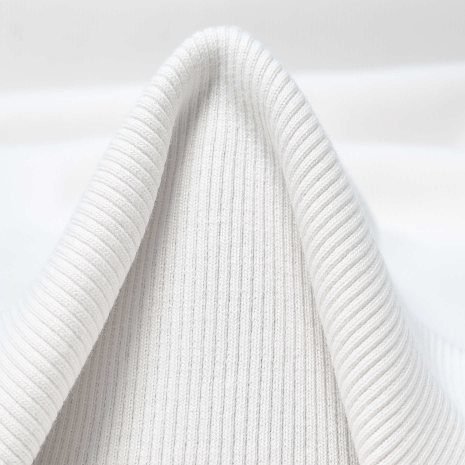 RIB JERSEY, COTTON, ELASTIC, BRILLIANT WHITE (F000049004)