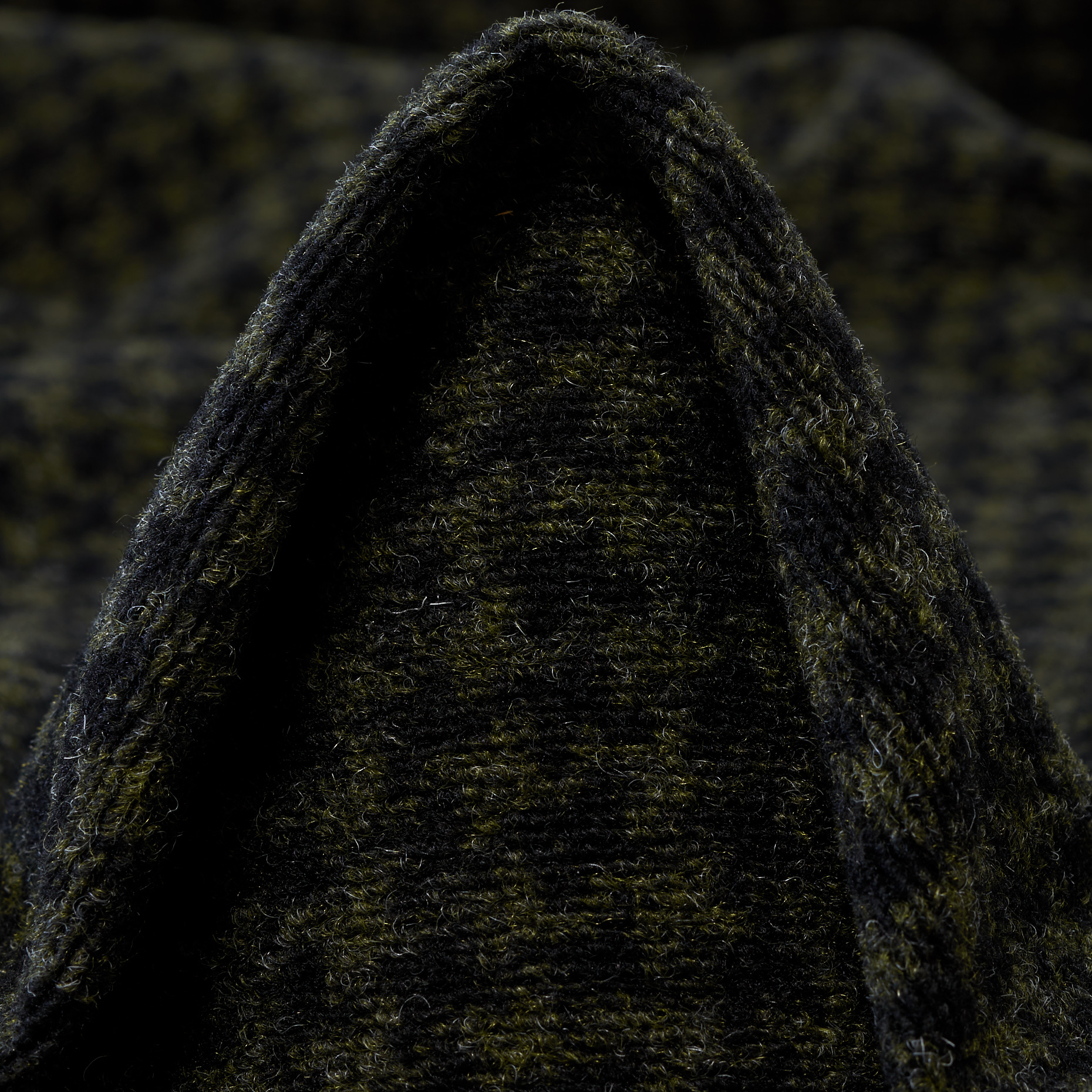 JERSEY, WOOL, HOUNDSTOOTH, KALAMATA&JET BLACK (F000047397)