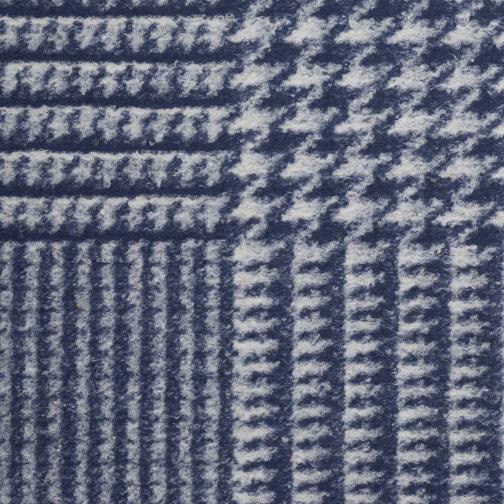 Jersey, Jacquard, Prince de Galles, Dark Blue&Snow White (F000028594) - Tissage