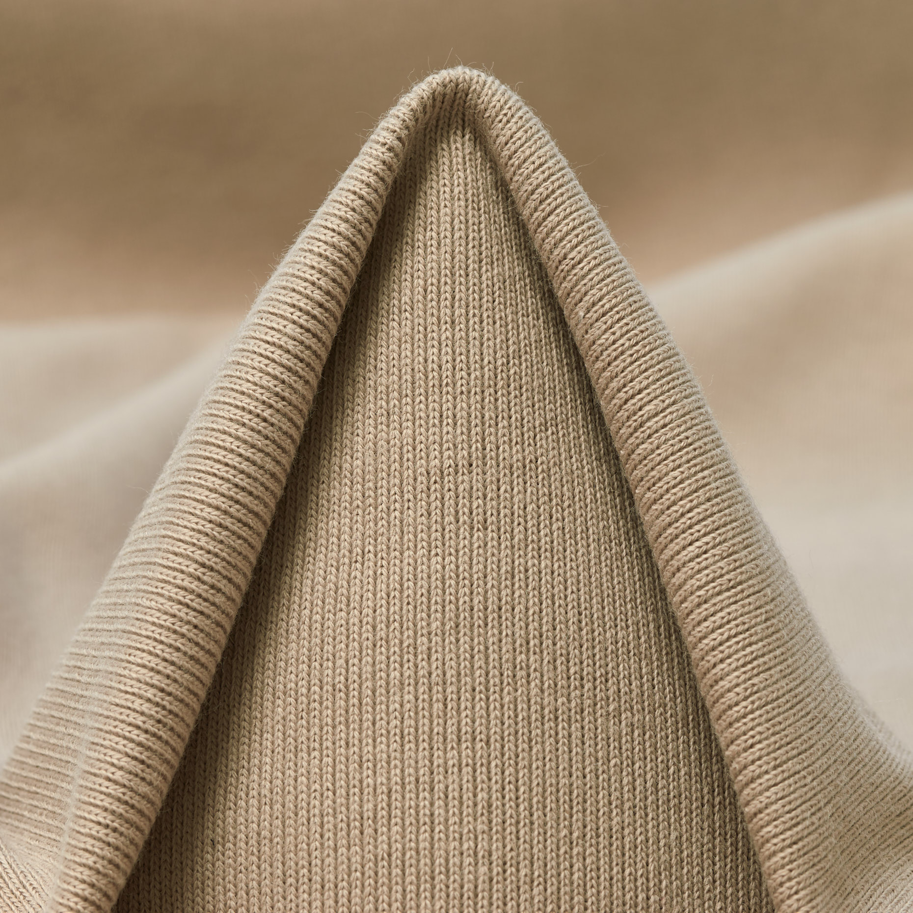 Jersey a costine, Cotone, Light Taupe (F000046315)