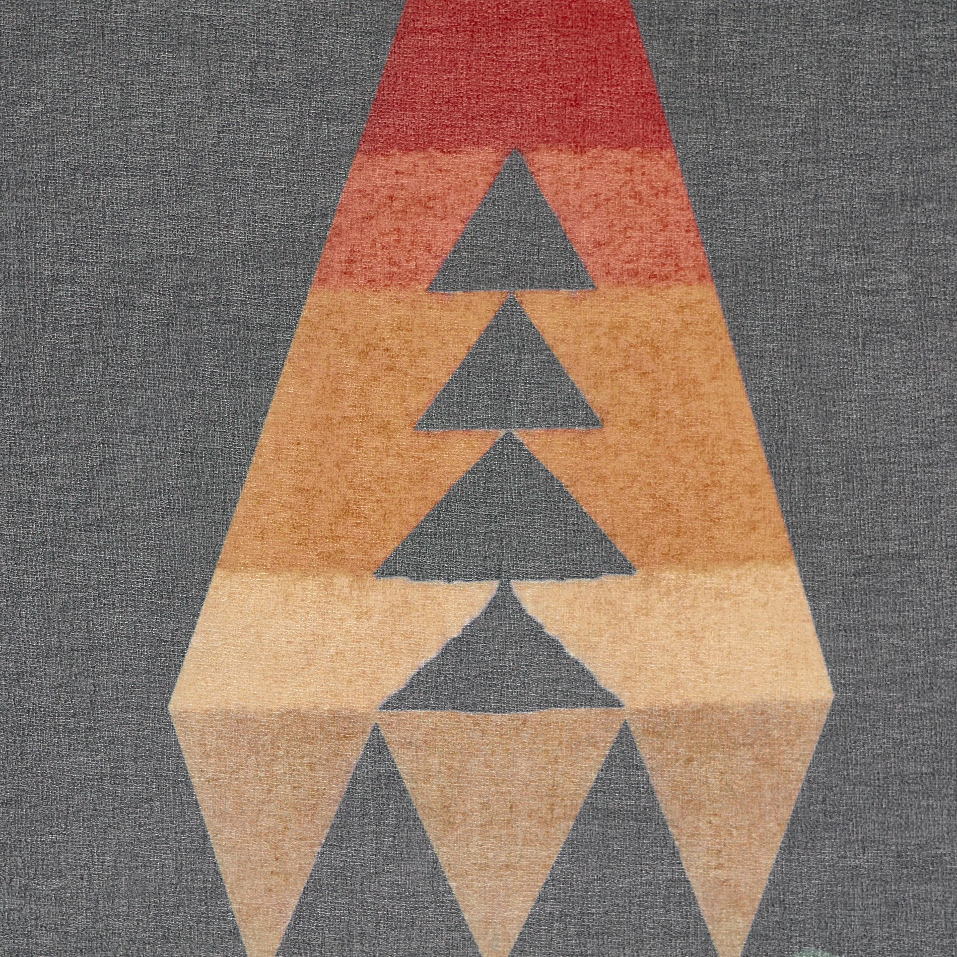 Crêpe, Bedruckt, Transparent, Raven Black&Hot Fudge (F000031797) - Gewebe