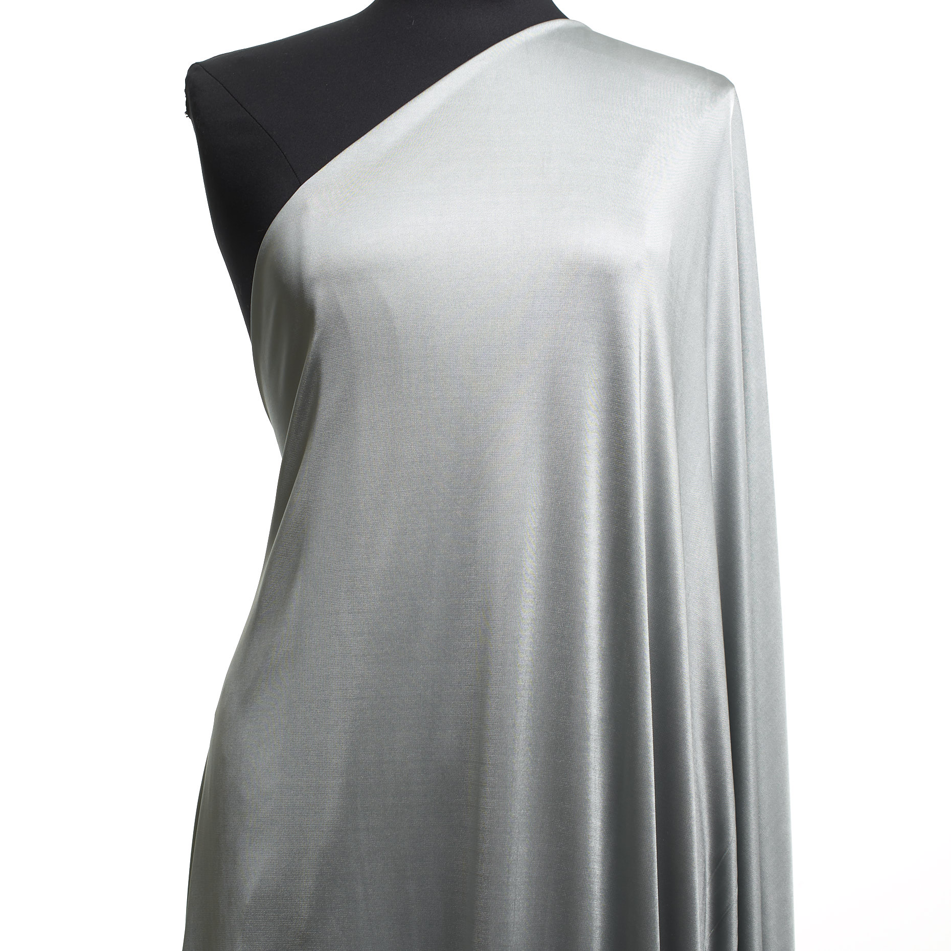 Jersey, Viscosa, Luccicante, Blue Fox (F000041140) - Manichino