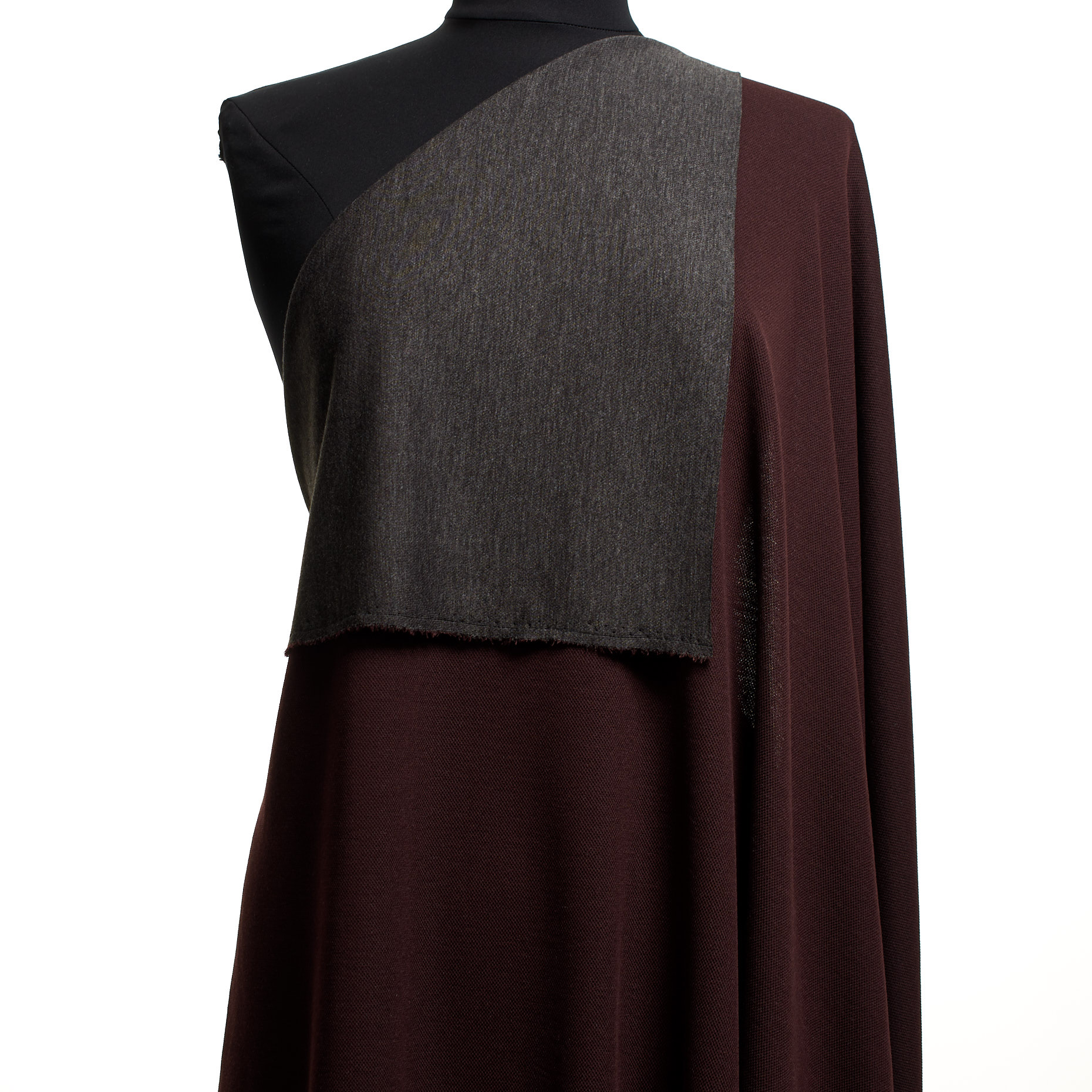 Jersey, Piquet, Stretch, Fudge (F000045064) - Manichino