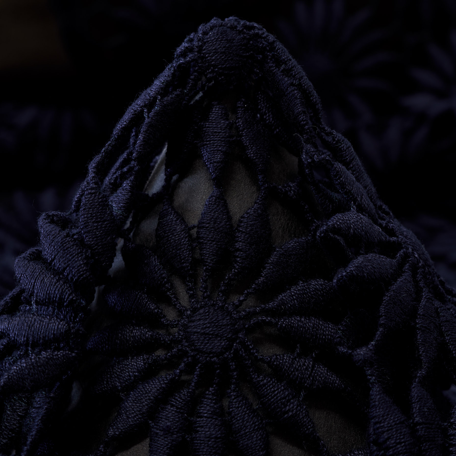 LACE, COTTON, FLORAL, MIDNIGHT BLUE (F000015475)