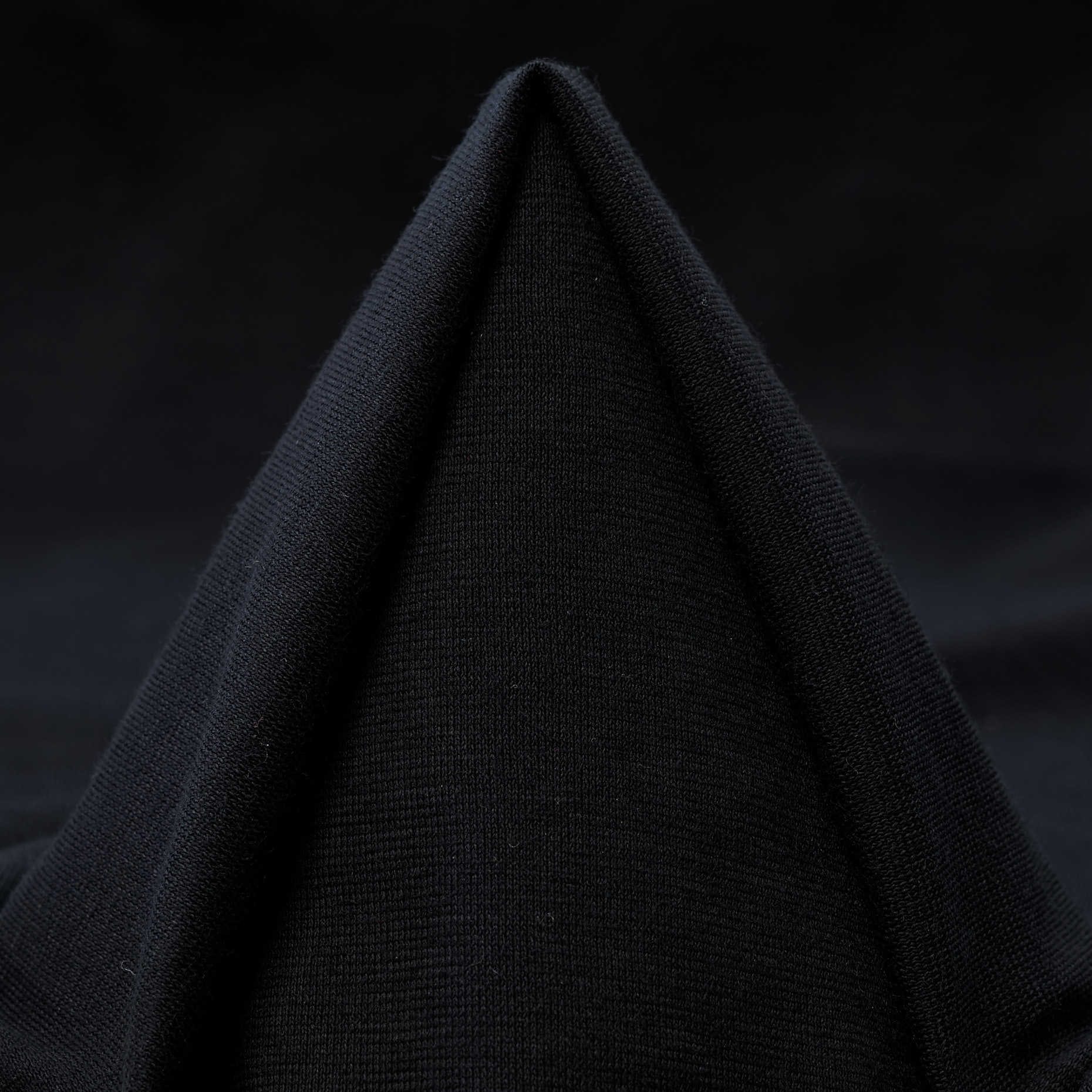 SINGLE JERSEY, COTTON, RAVEN BLACK (F000046636)