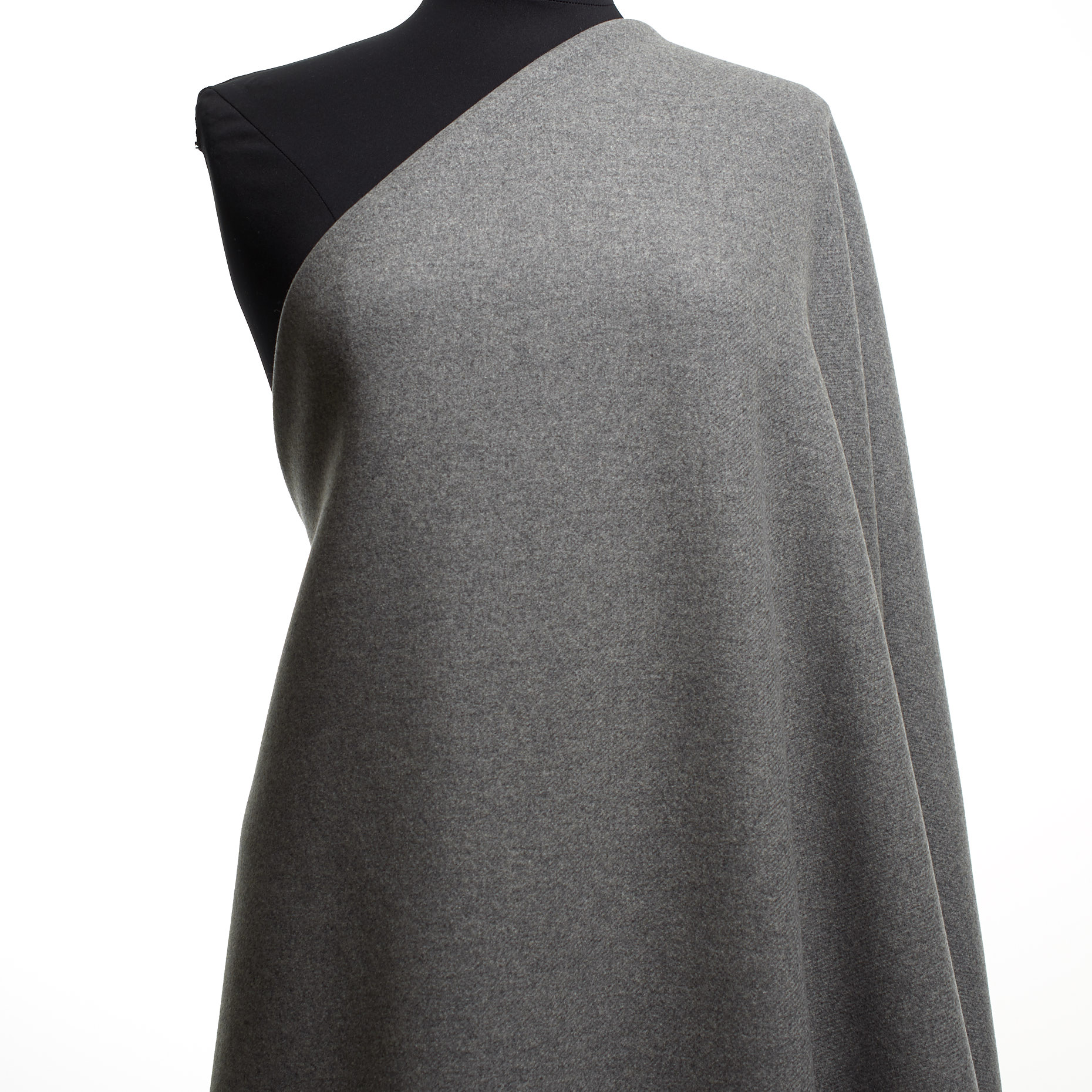 DOUBLE, CASHMERE, MELANGE, STONE (F000037346) - Mannequin