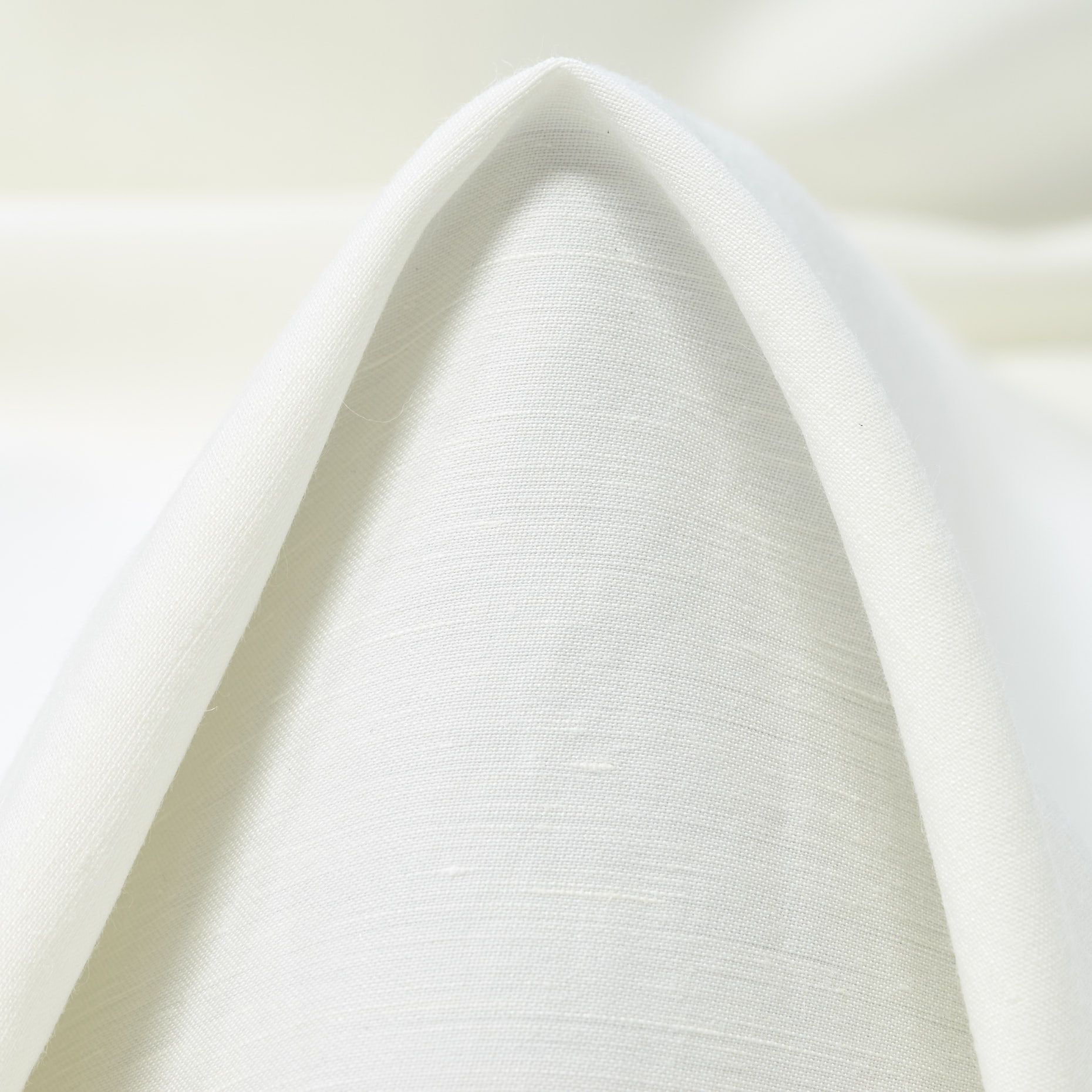 SATIN, LINEN, VISCOSE, SNOW WHITE (T0000570)