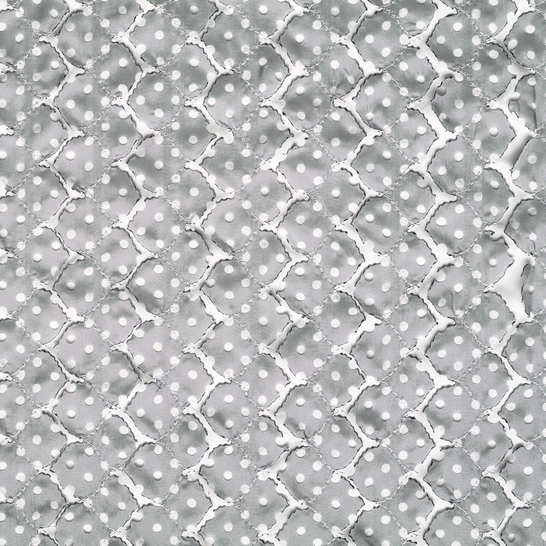 Cięcie Laserowe, Nylon, Ice Flow&Brilliant White (T0000090) - Tkana