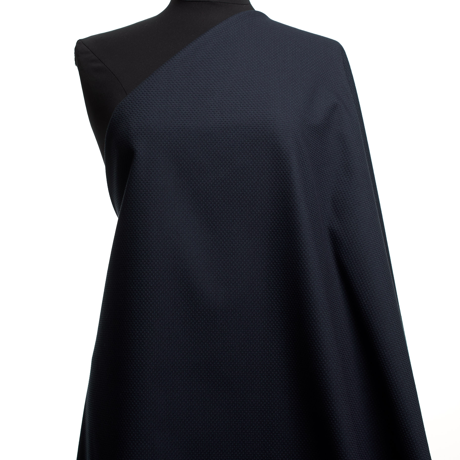 Cotone, Stretch, Struttura, Dark Blue (F000038500) - Manichino