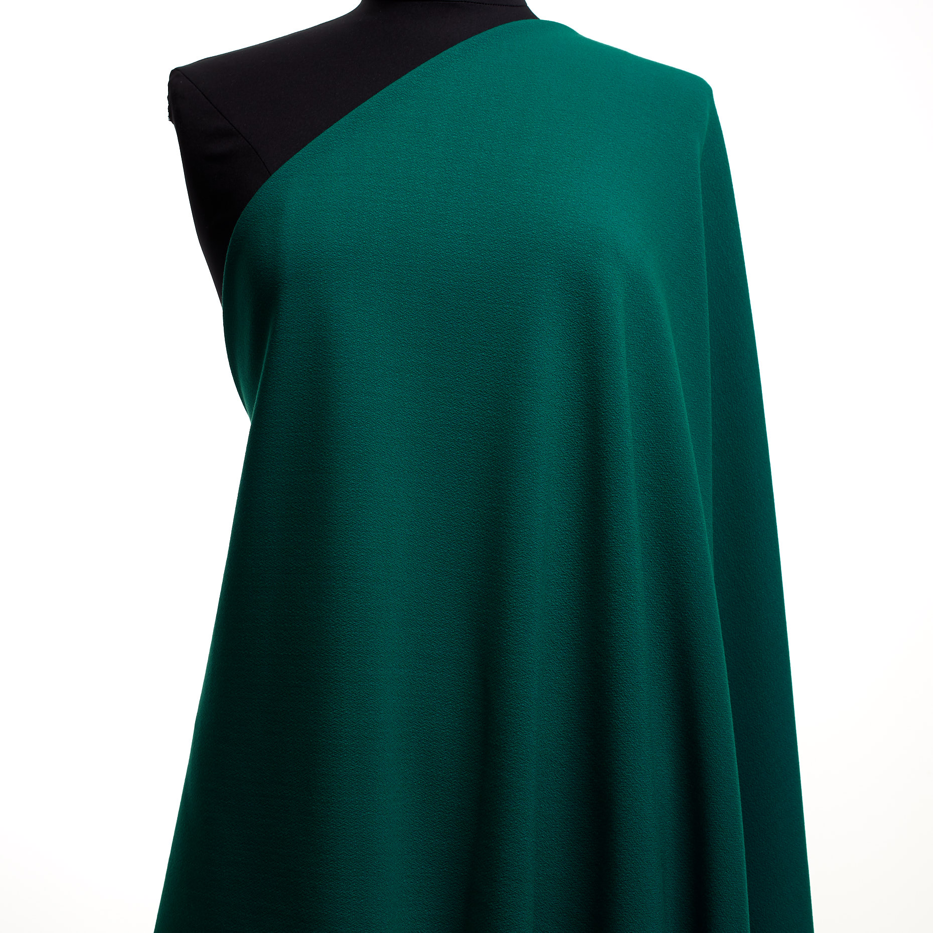 JERSEY, VISCOSE, MICRO STRUCTURE, TEAL (F000042939) - Mannequin